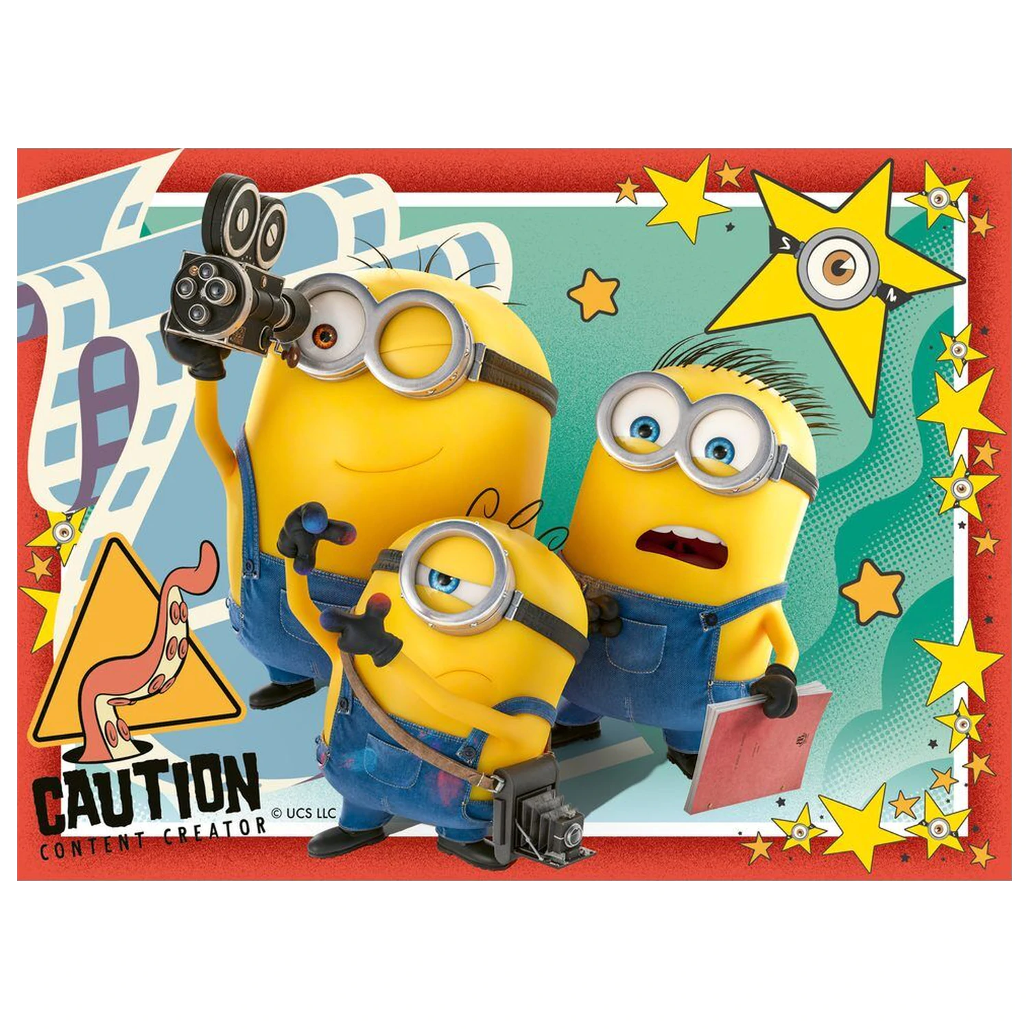 Minions 3 puzzle 12-16-20-24 piese poza produsului