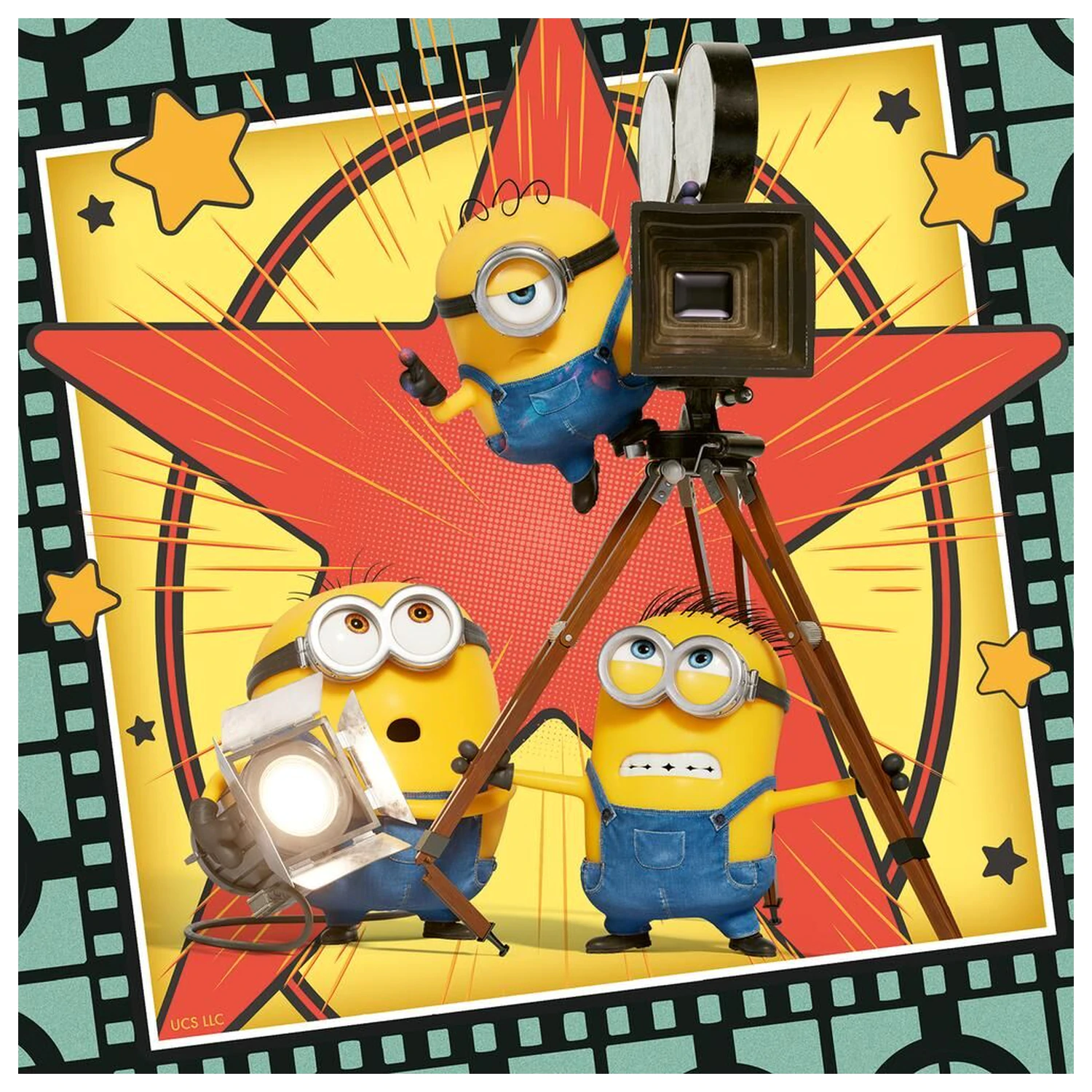 Minions 3 puzzle 3x49 de piese poza produsului