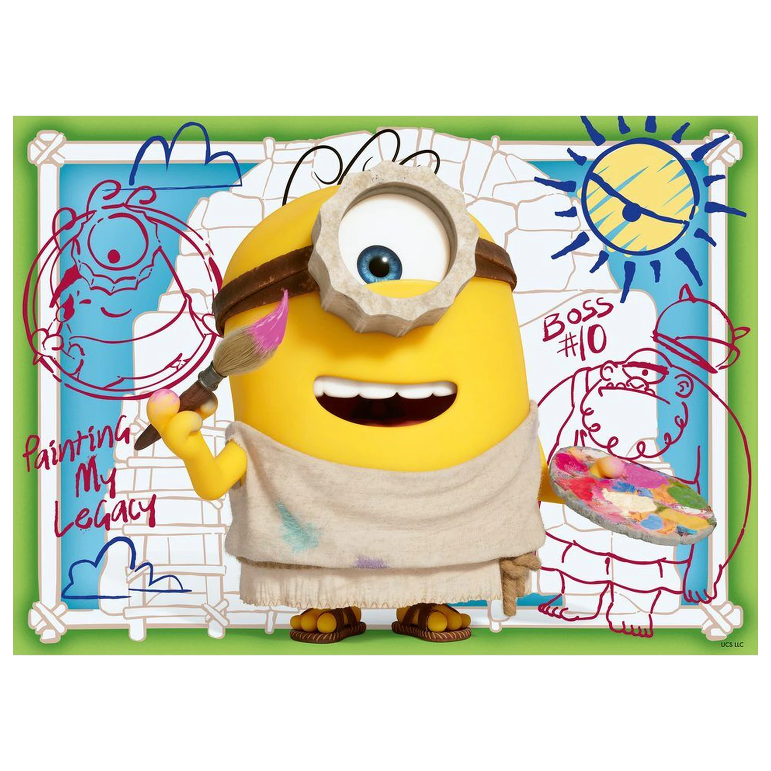 Minions 3 puzzle 4x100 de piese poza produsului
