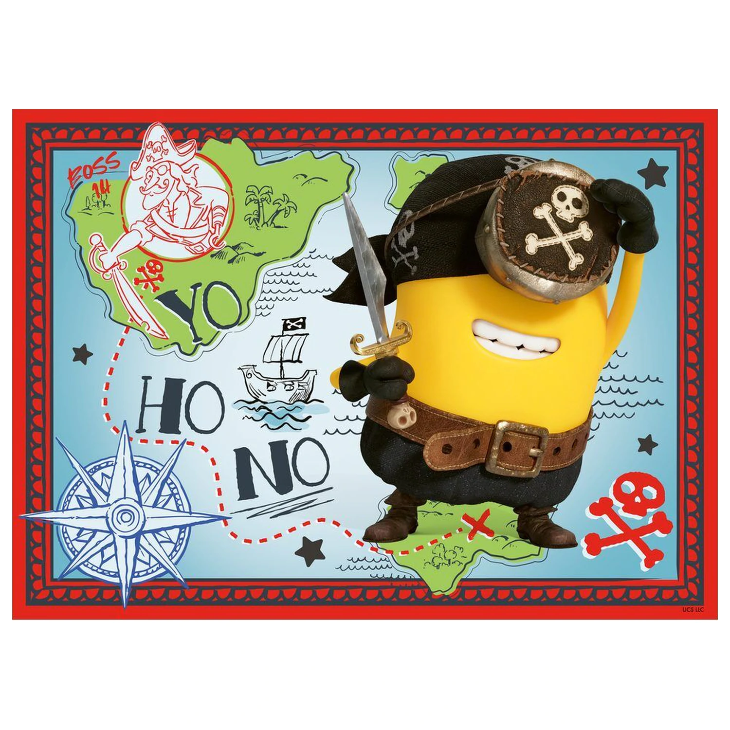 Minions 3 puzzle 4x100 de piese poza produsului