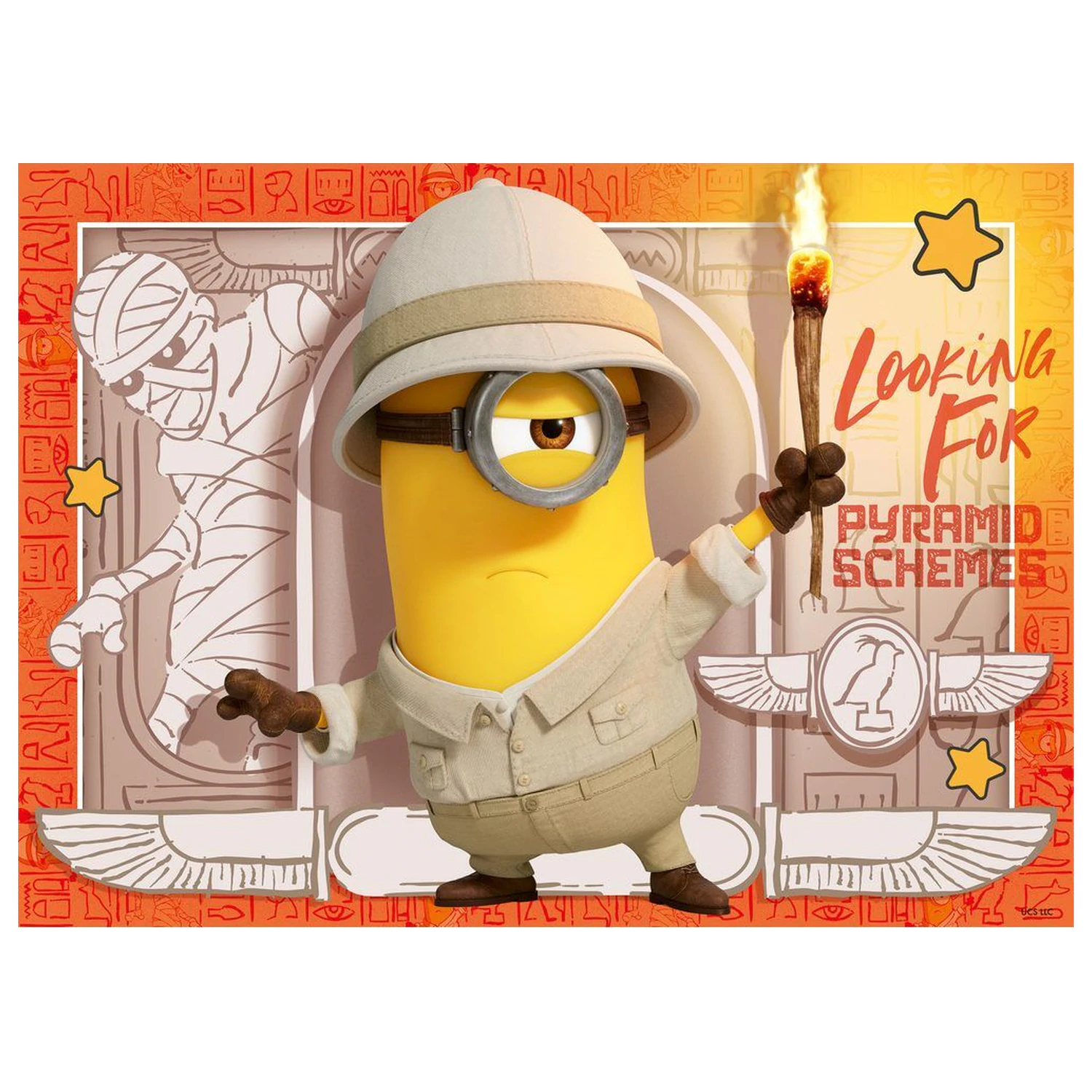 Minions 3 puzzle 4x100 de piese poza produsului