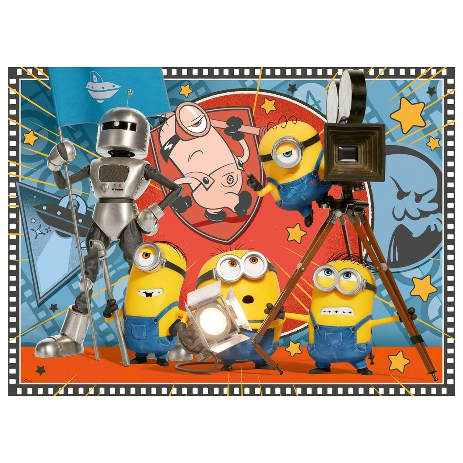 Minions 3 XXL puzzle 100 de piese poza produsului