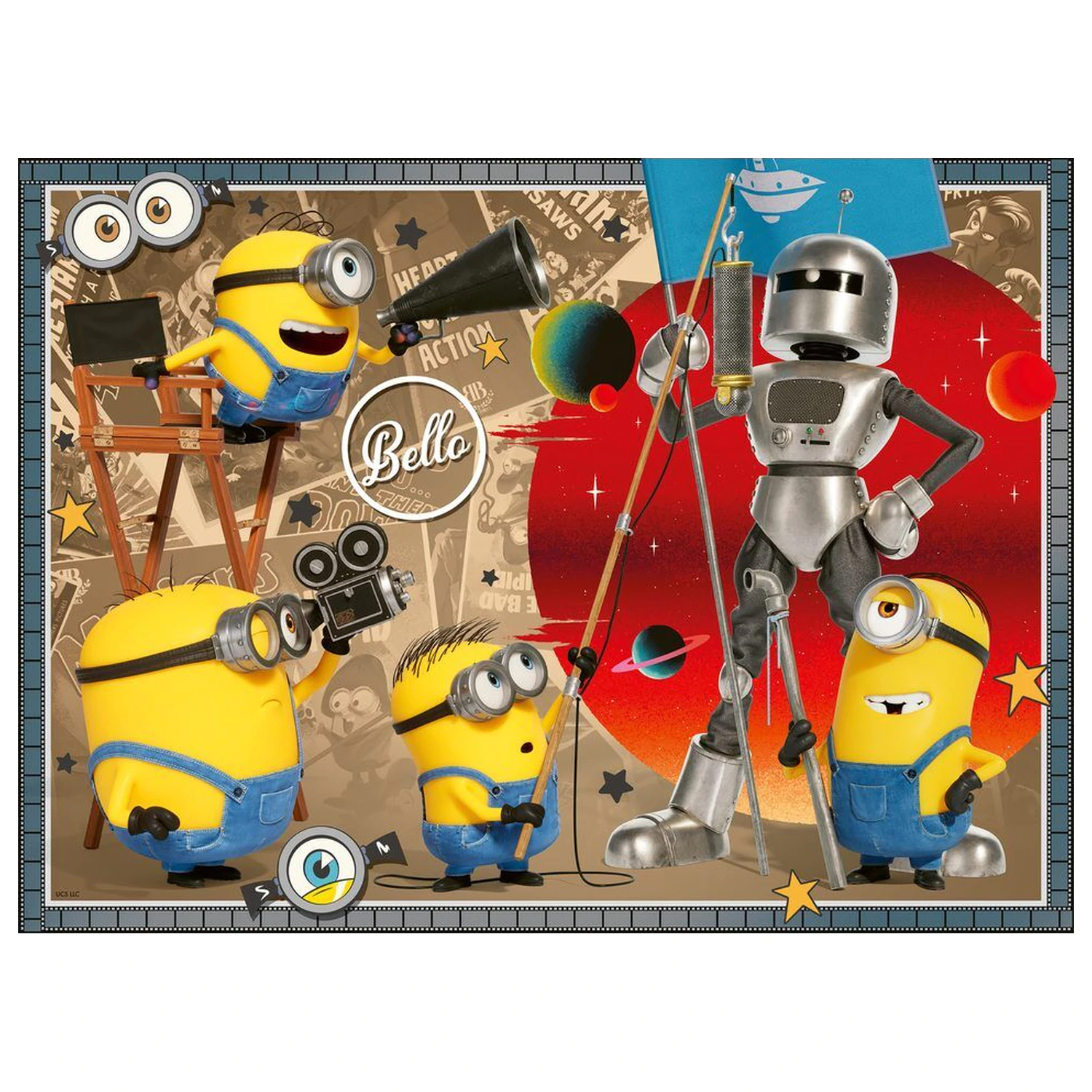 Minions 3 XXL puzzle 150 piese poza produsului