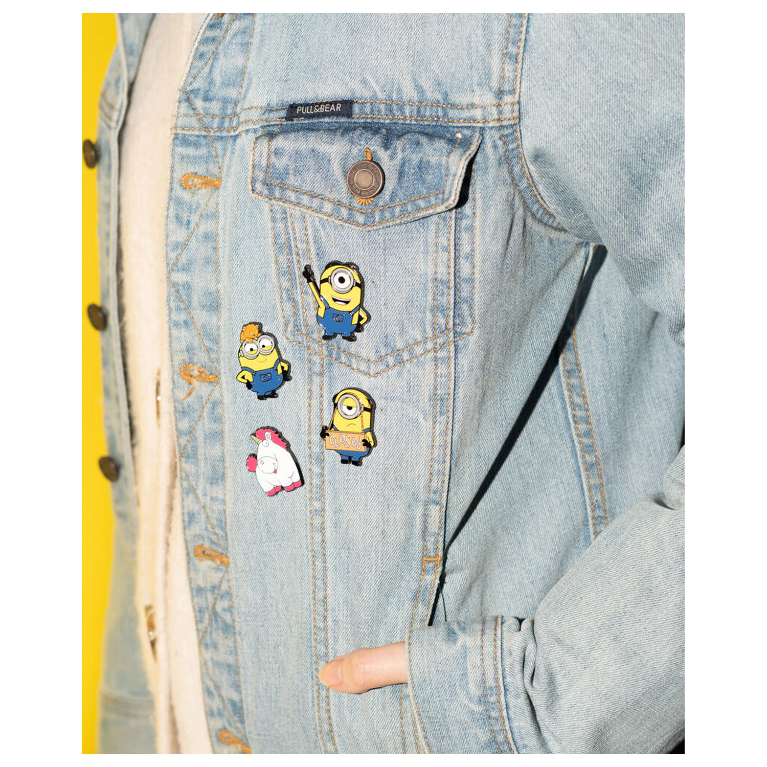 Minions set de 4 insigne poza produsului