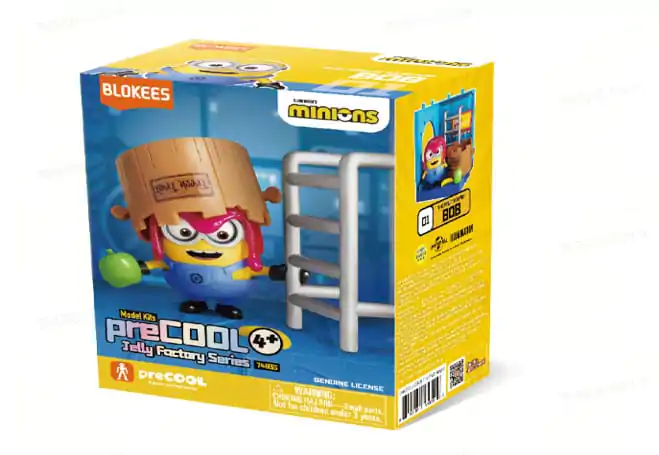 Minions Blokees PreCool Jelly Factory Series 1 Kit Model Plastic 01 Bob the Fruit Keeper poza produsului