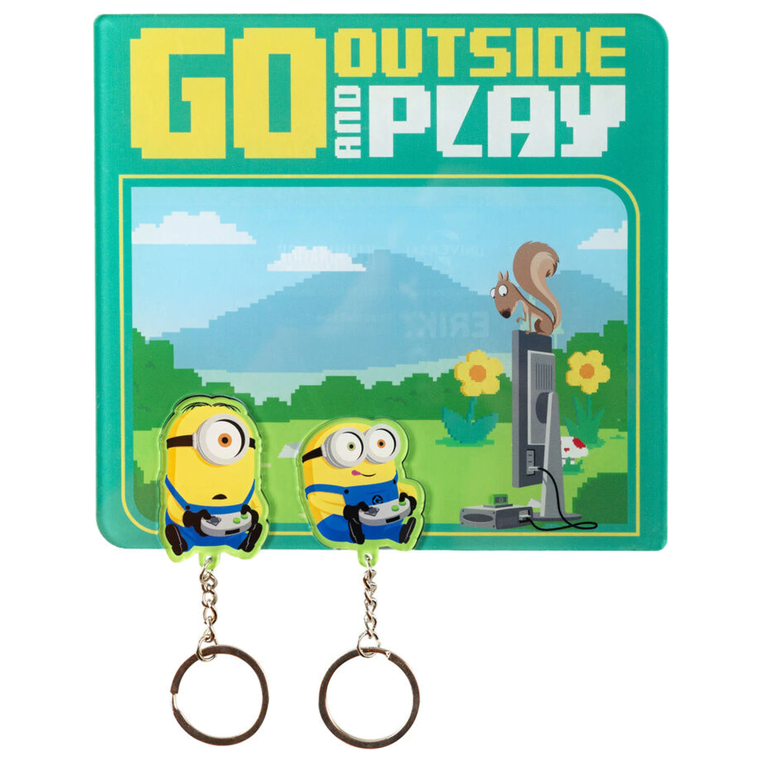 Minions breloc cu inel pentru chei poza produsului