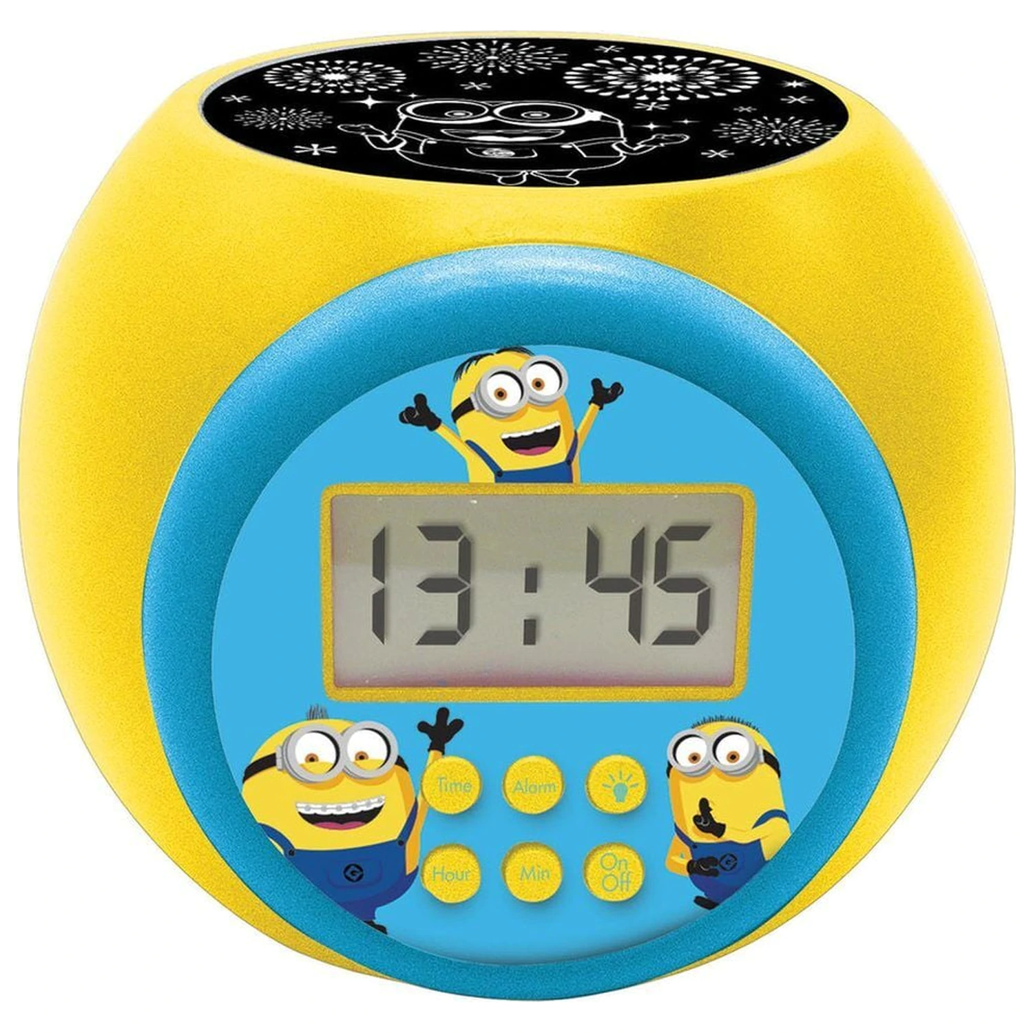 Ceas desteptator cu proiector Minions poza produsului