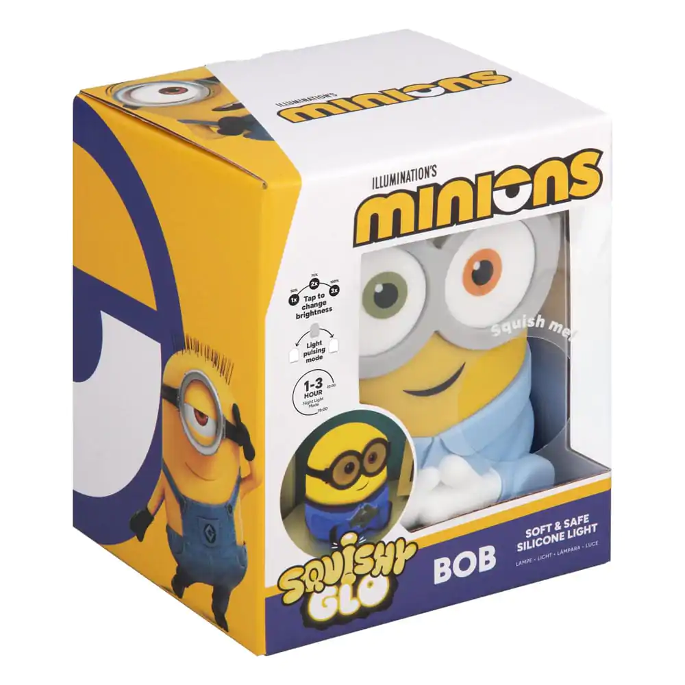 Minions Squishy Glo Silicon Lampă Bob 15 cm poza produsului