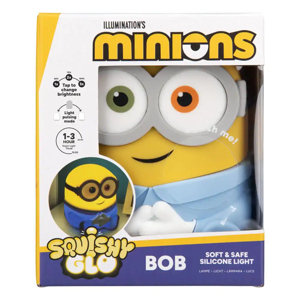 Minions Squishy Glo Silicon Lampă Bob 15 cm poza produsului