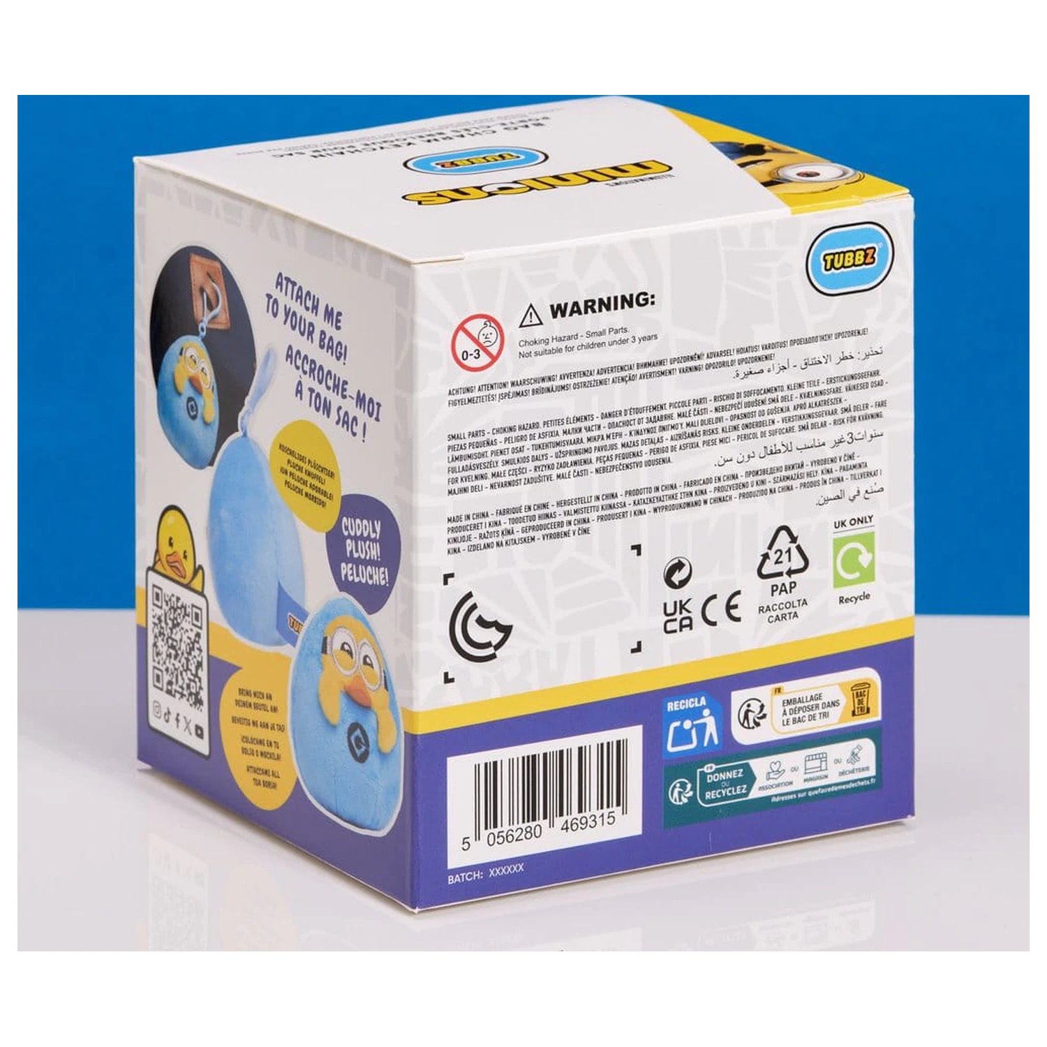 Minions Tubbz Charm pentru geanta Bob poza produsului
