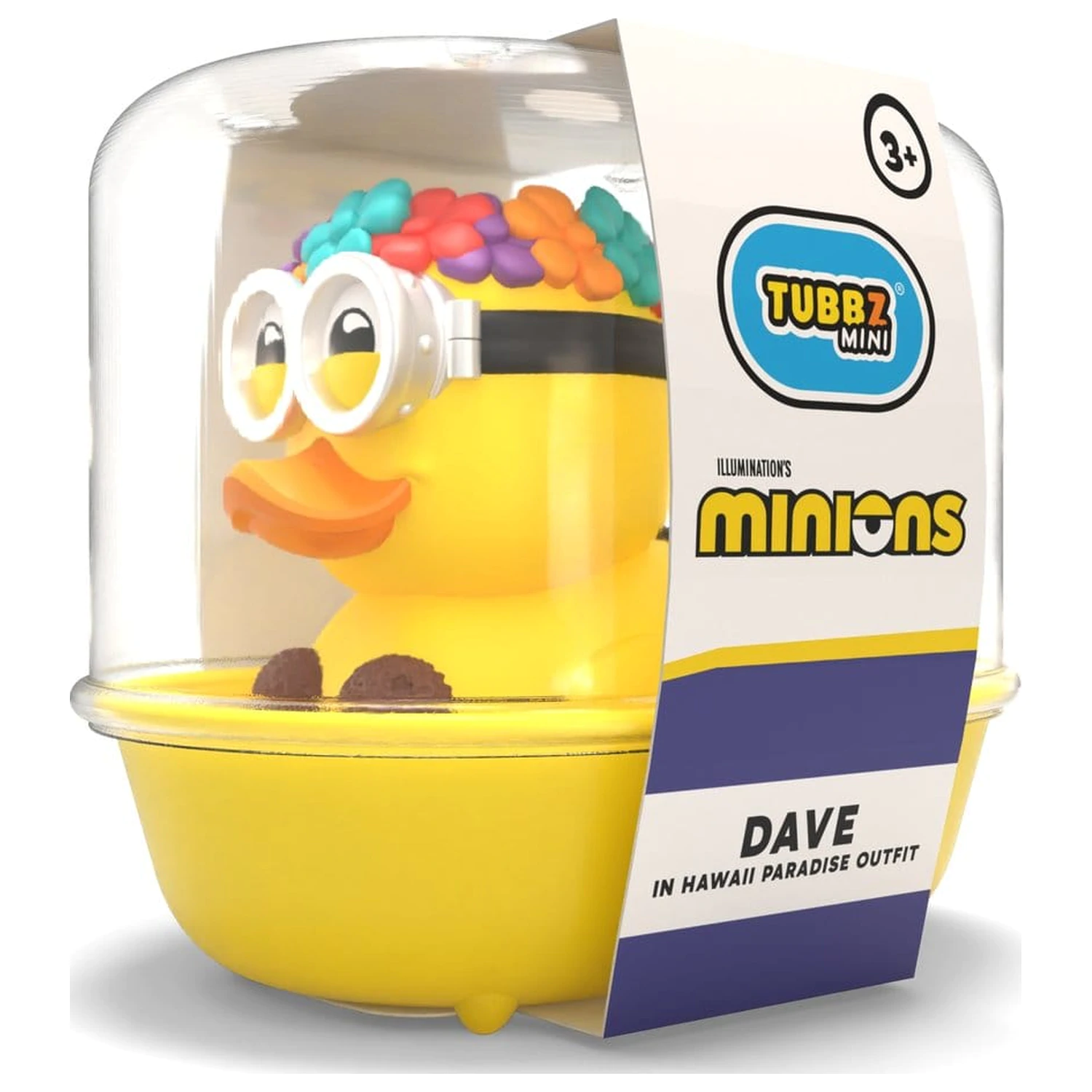 Minions Tubbz Mini Figurina PVC Dave Hawaii Paradise 5 cm poza produsului