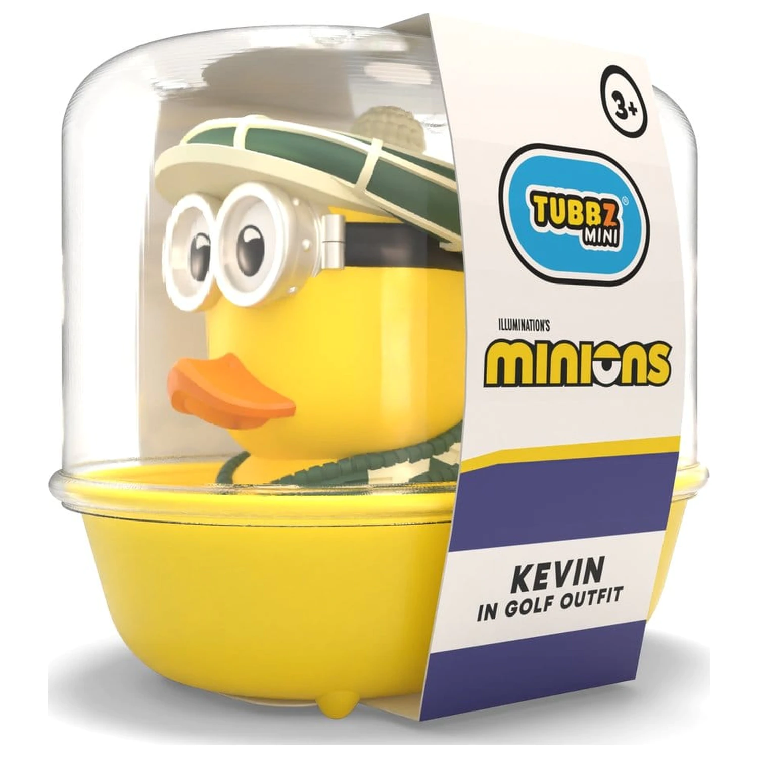 Minions Tubbz Mini Figura PVC Kevin in Golf Outfit 5 cm poza produsului