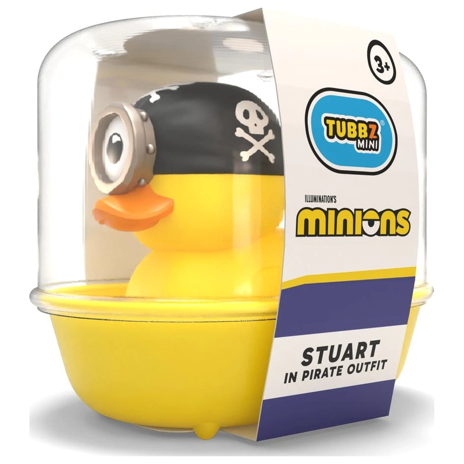Minions Tubbz Mini Figurina PVC Stuart in Pirate Outfit 5 cm poza produsului
