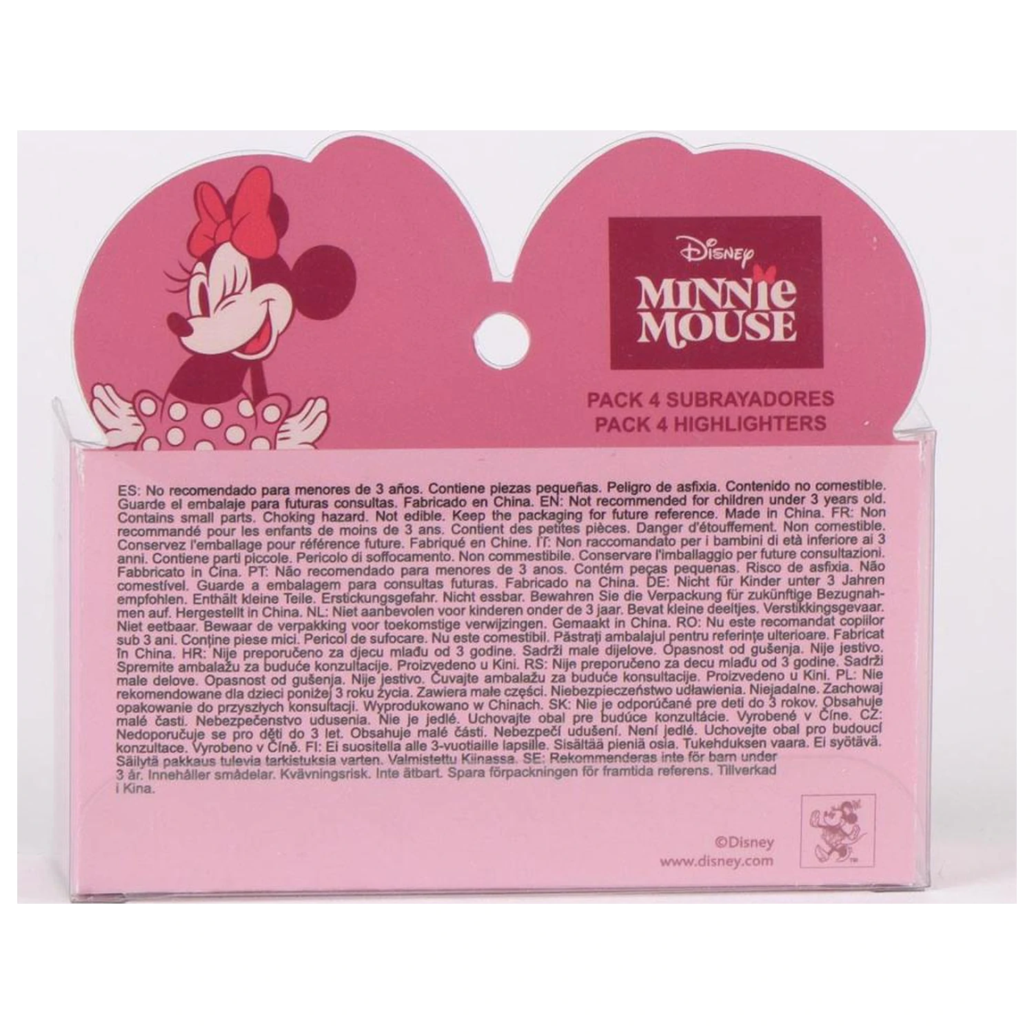MINNIE Set de 4 mini markere cu evidentiere Alimente poza produsului