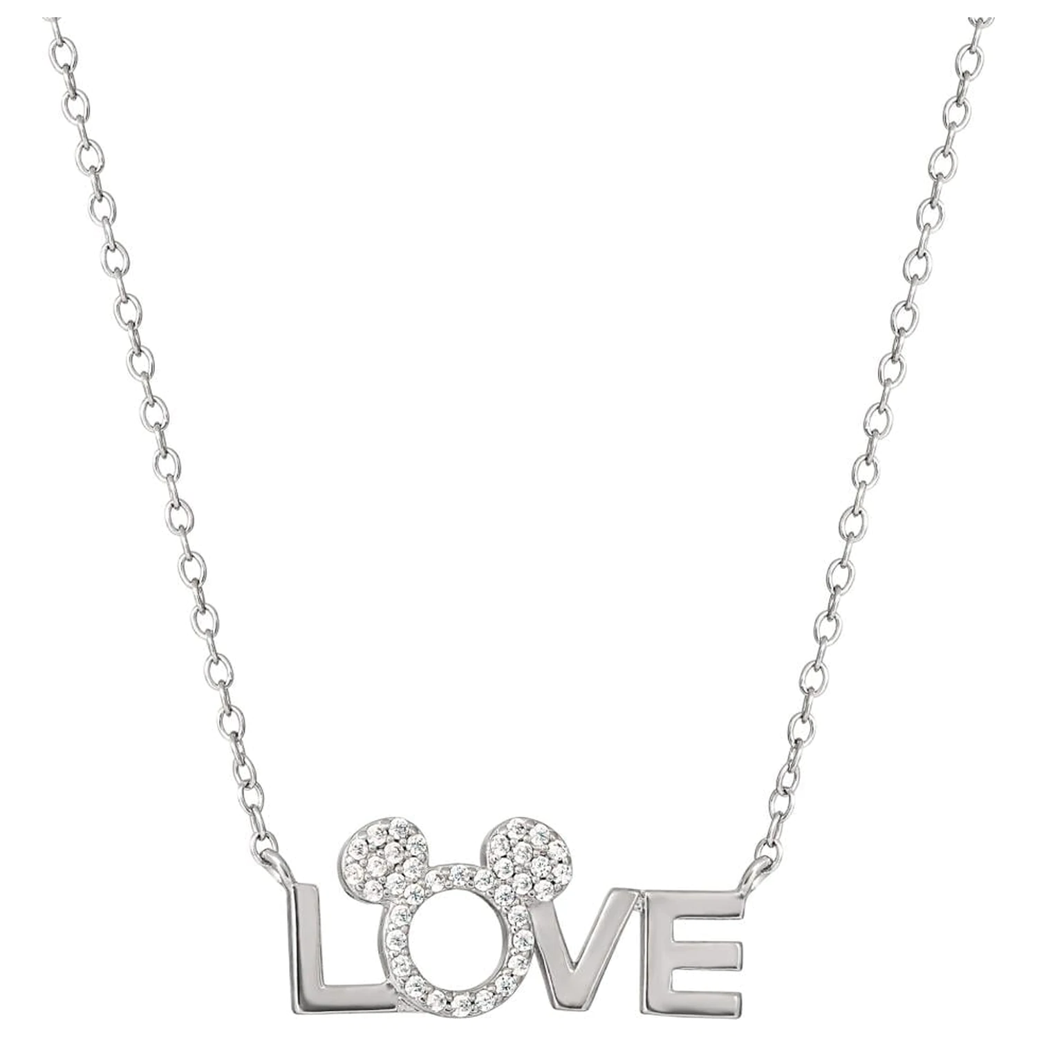 Minnie Love Colier din Alama placata cu argint poza produsului
