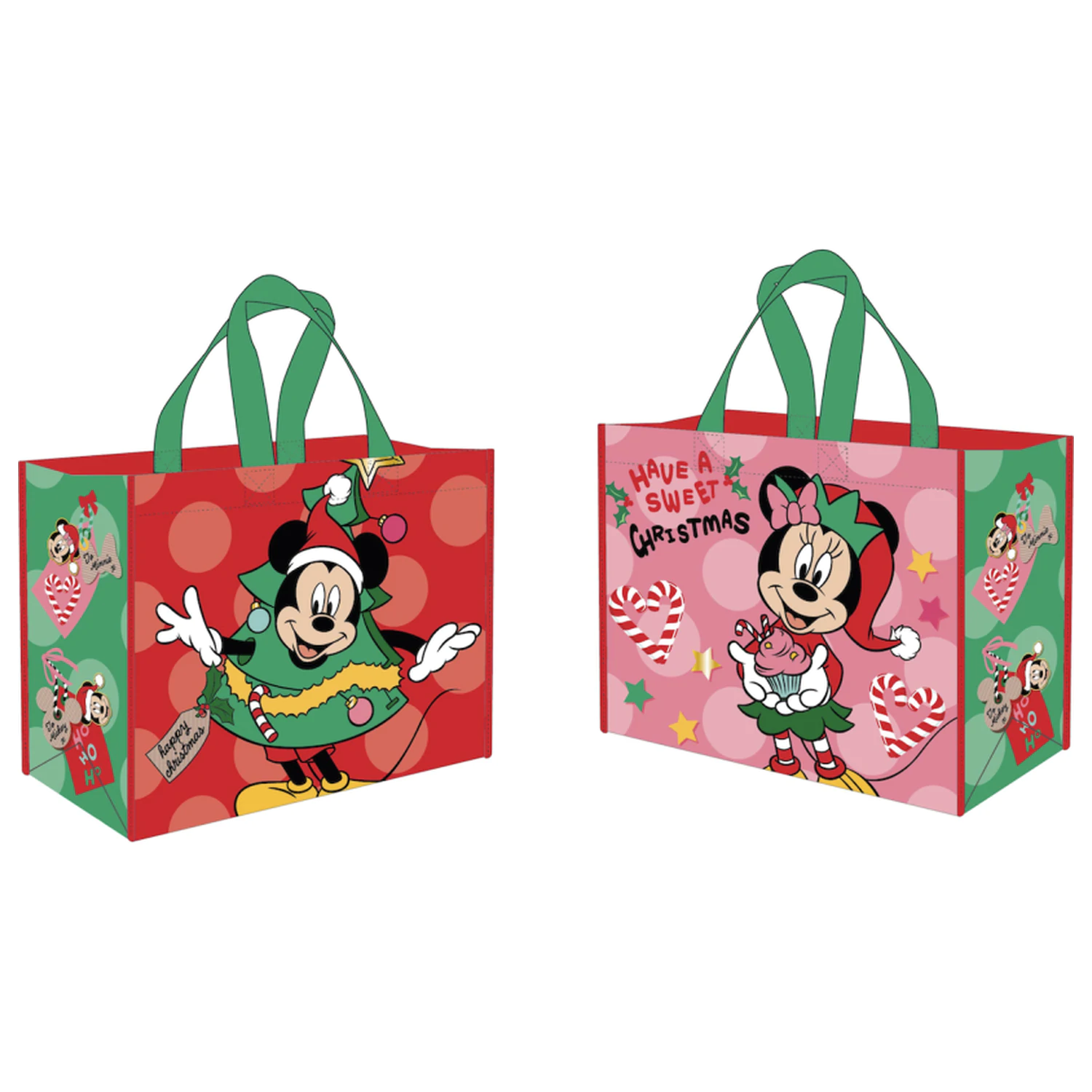Minnie & Mickey Xmas Geanta de Cumpărături poza produsului