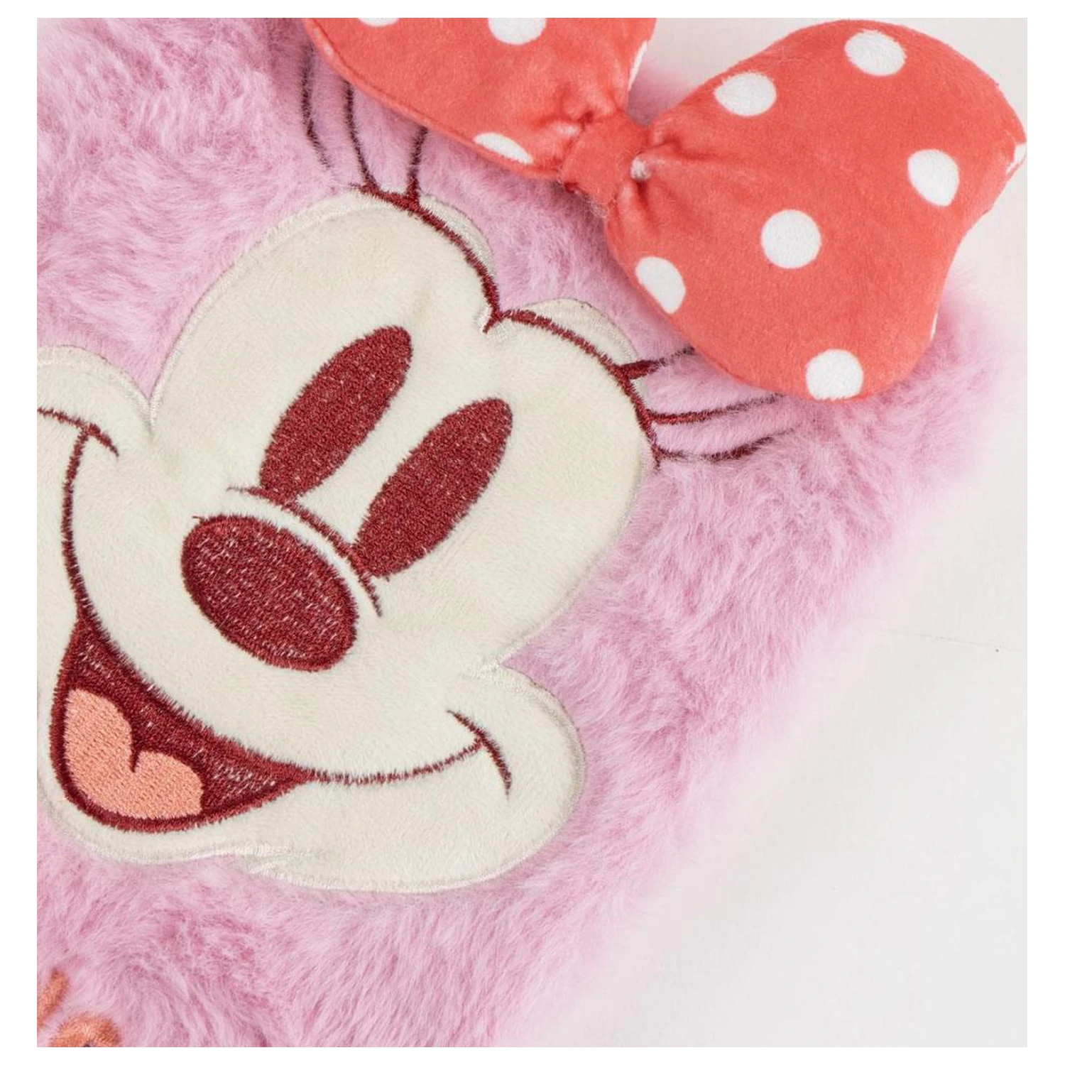 Minnie Smiley Premium Fur Caiet Marimea A5 poza produsului
