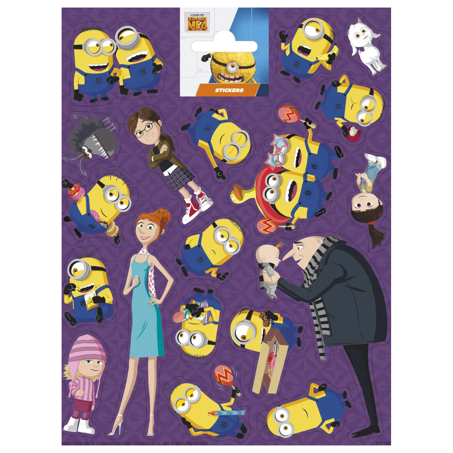 Minions Family autocolant poza produsului