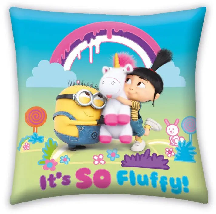 Minions perna decorativa 40x40 cm poza produsului