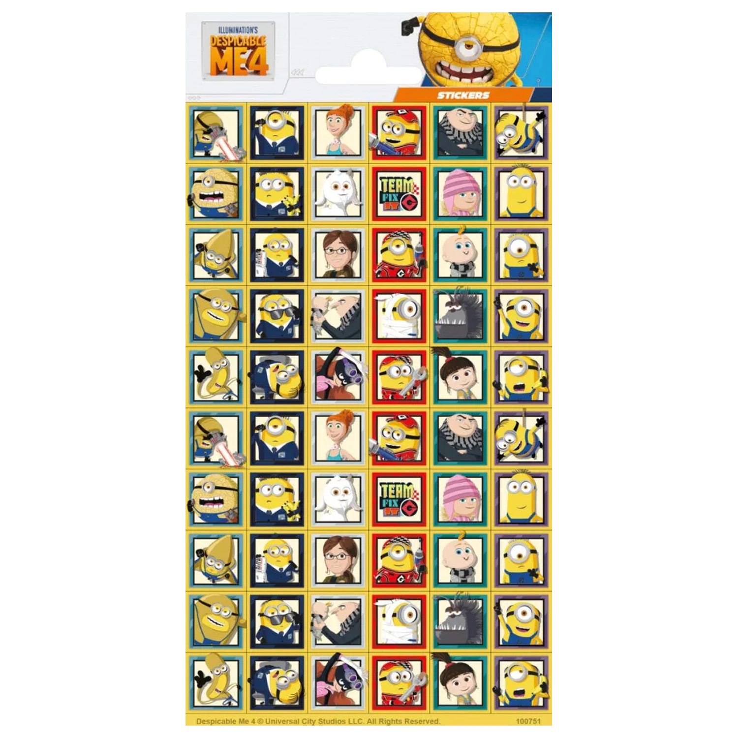 Minions Team autocolant poza produsului