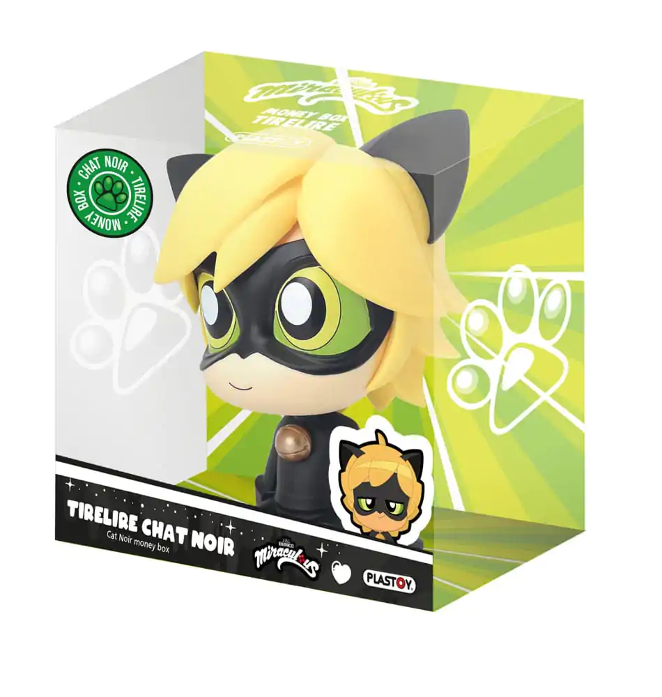 Statuetă Miraculous Cat Noir Chibi 17 cm poza produsului