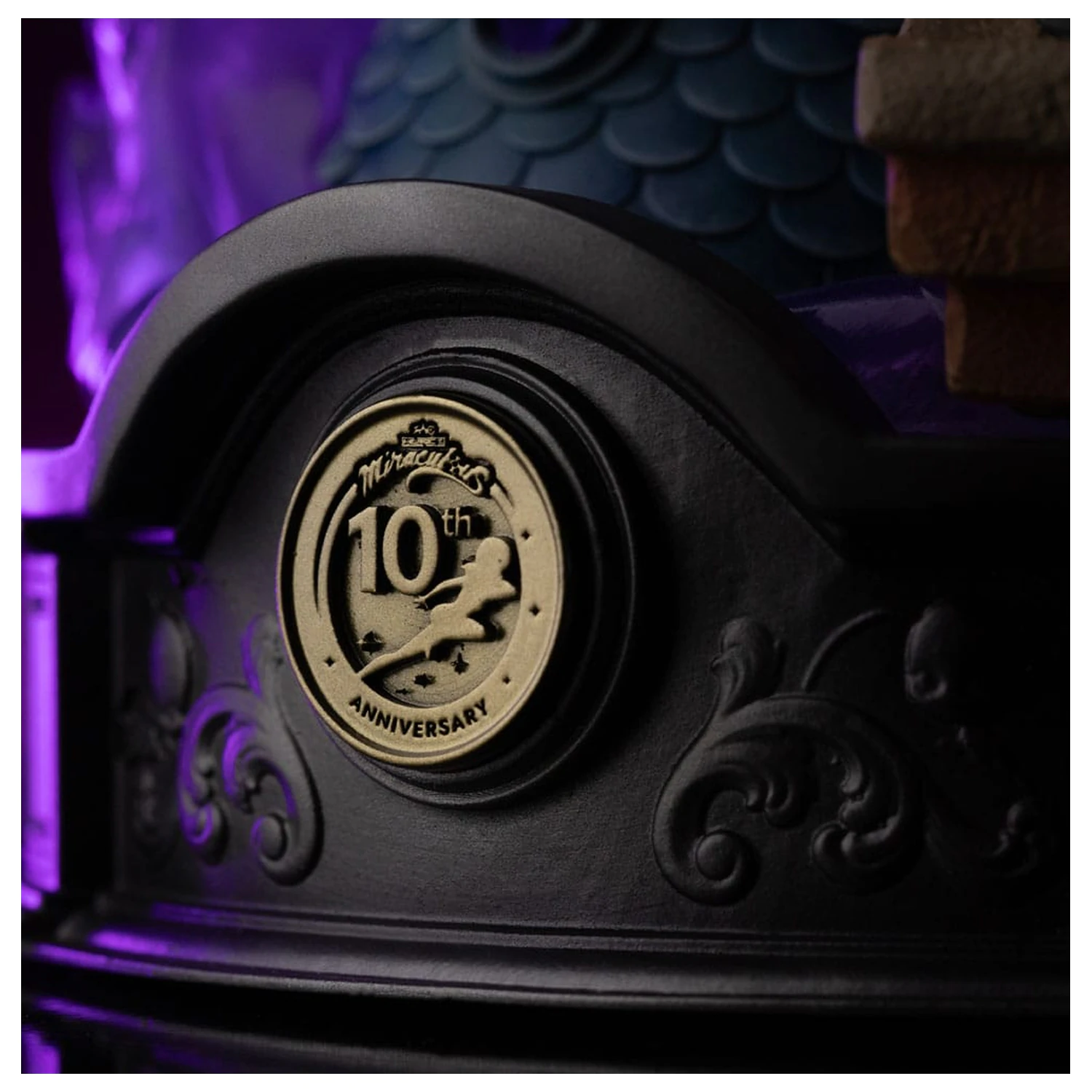 Miraculous Deluxe Art Scale Statue Scară Artistică Deluxe 1/10 Lady Bug și Cat Noir Ediție Semnată 23 cm poza produsului