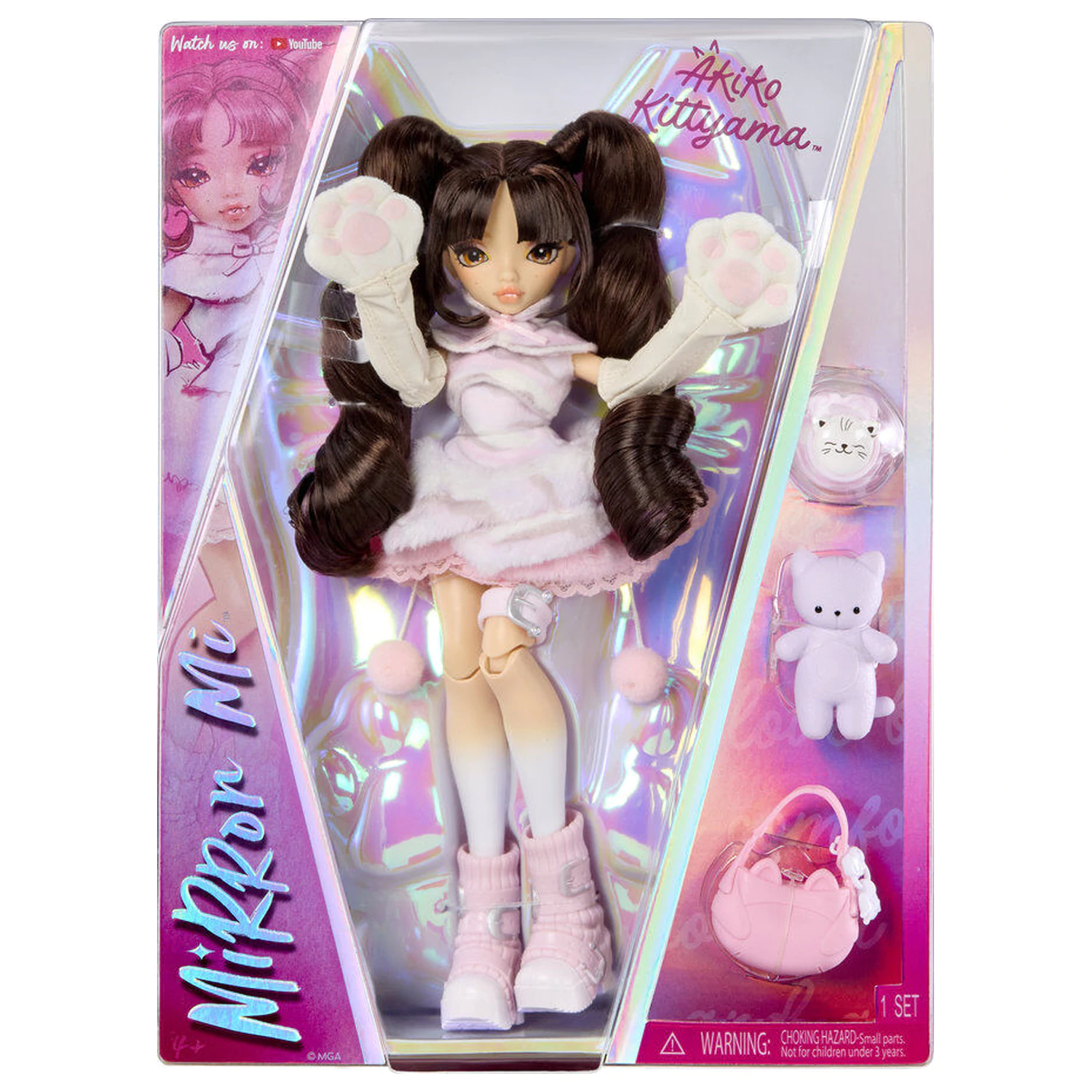 Oglinda Mi Akiko Kittyama Cozy papusa 26cm poza produsului