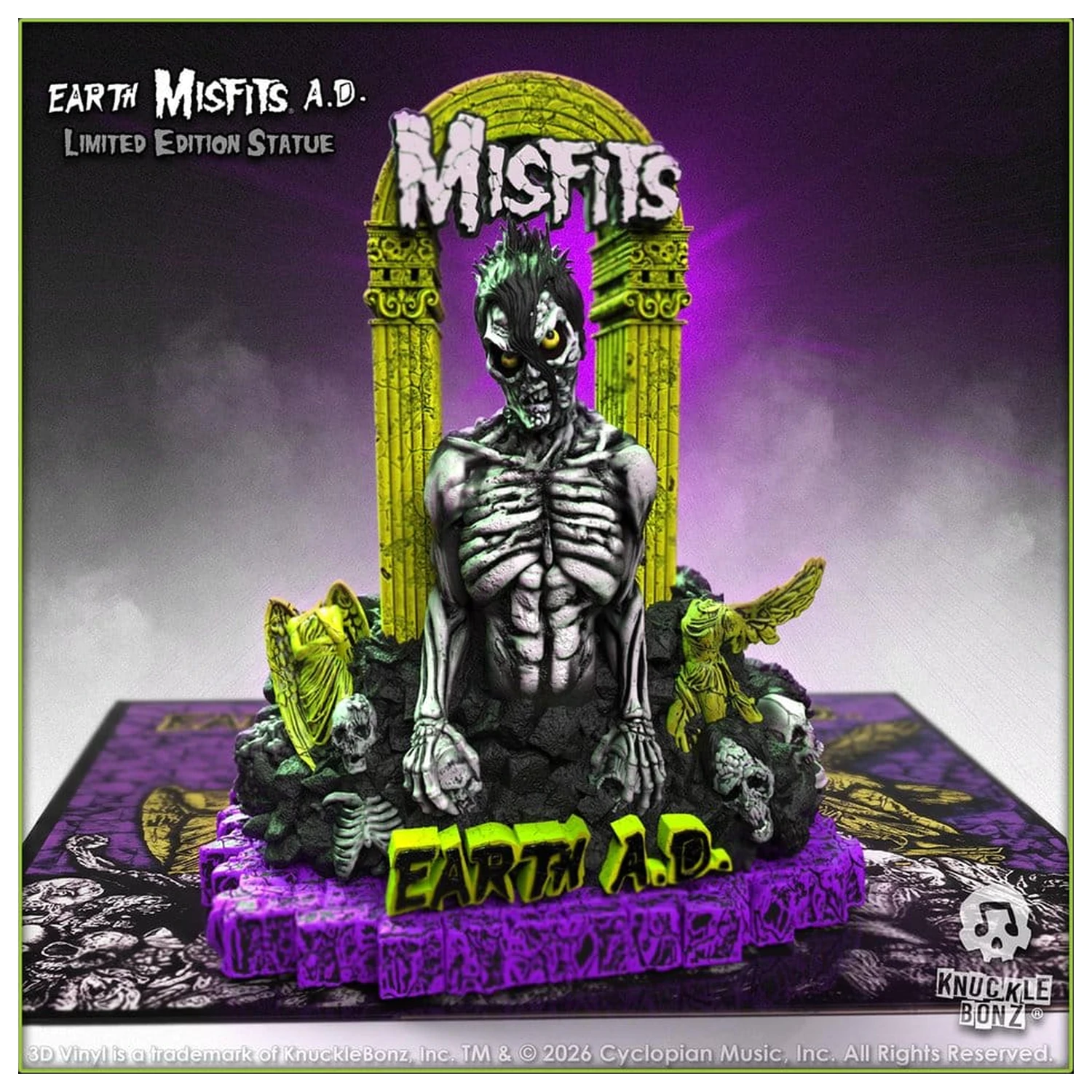 Misfits 3D Figura de vinil Earth A.D. Death Comes Ripping poza produsului