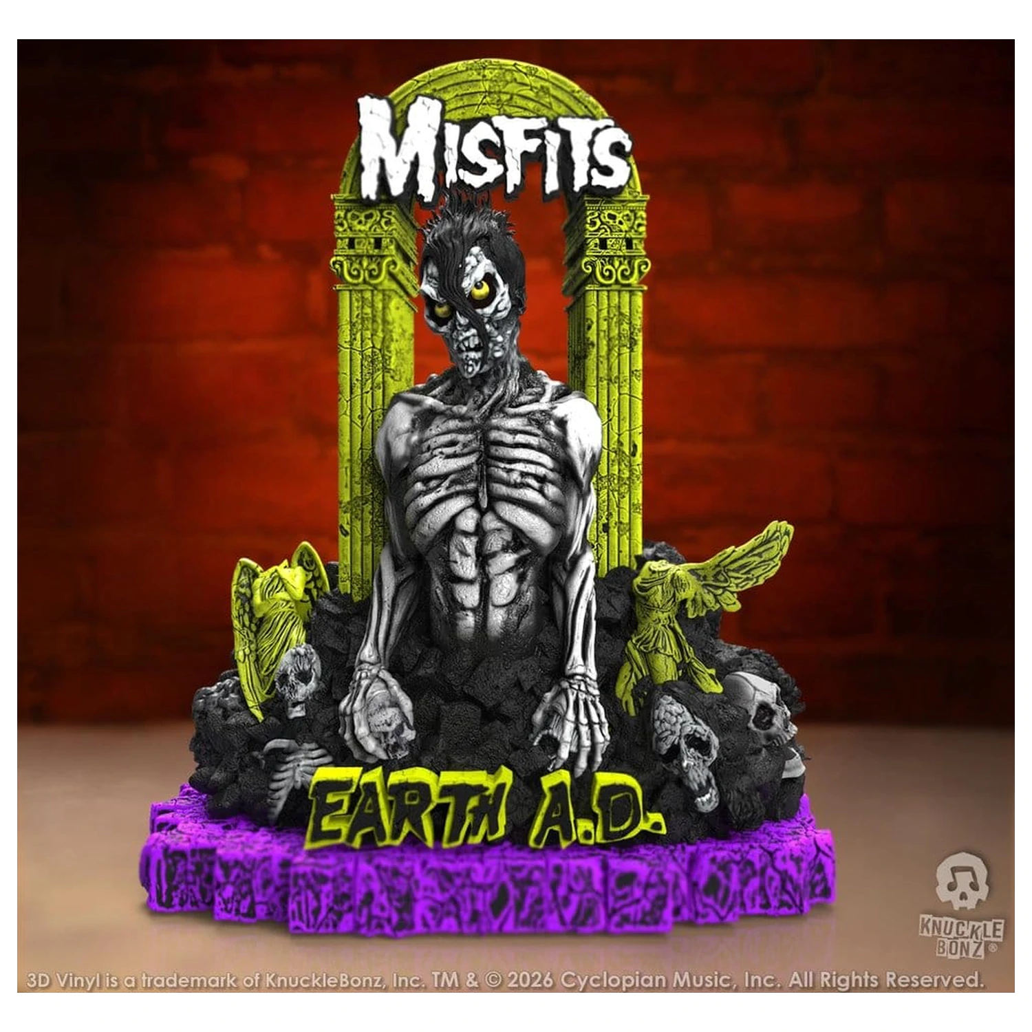 Misfits 3D Figura de vinil Earth A.D. Death Comes Ripping poza produsului