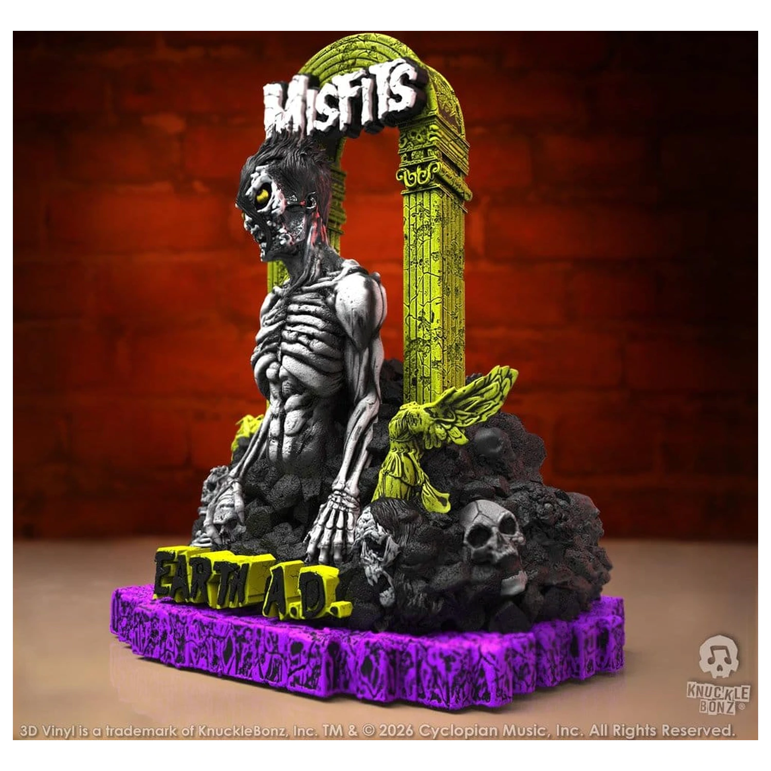 Misfits 3D Figura de vinil Earth A.D. Death Comes Ripping poza produsului
