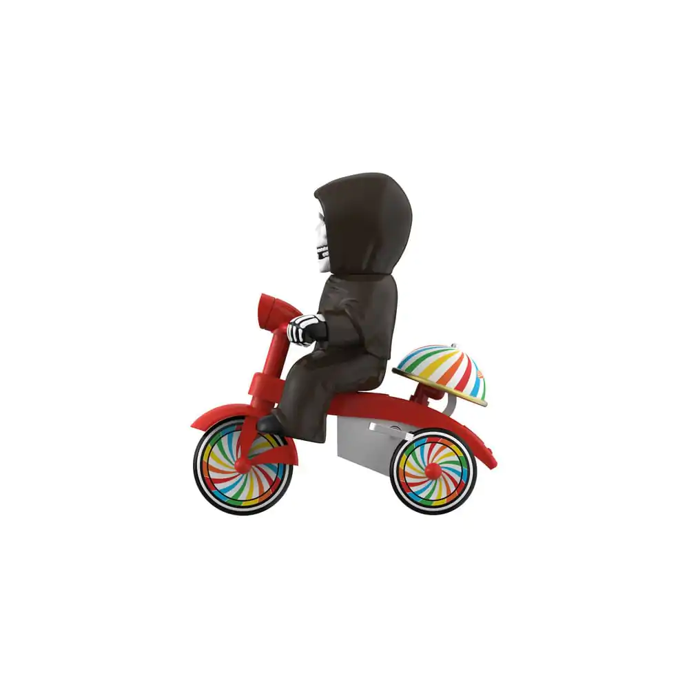 Figurină de acțiune Misfits Super Cycles (Negru cu triciclu roșu) 13 cm poza produsului