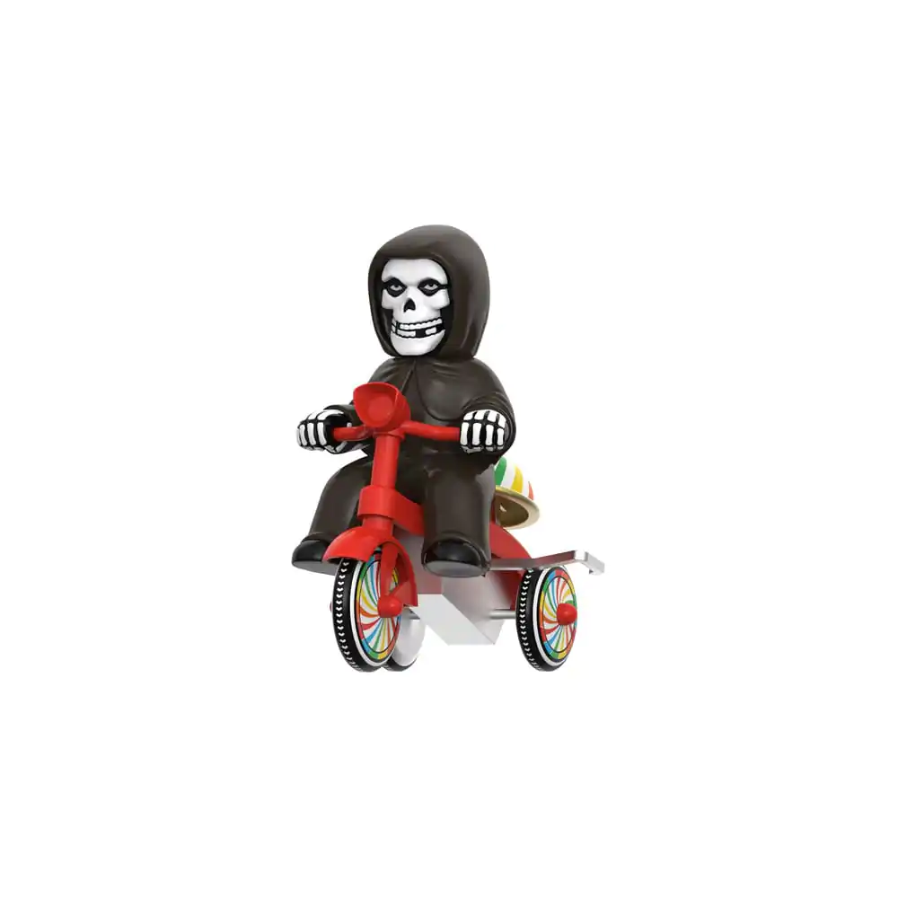 Figurină de acțiune Misfits Super Cycles (Negru cu triciclu roșu) 13 cm poza produsului