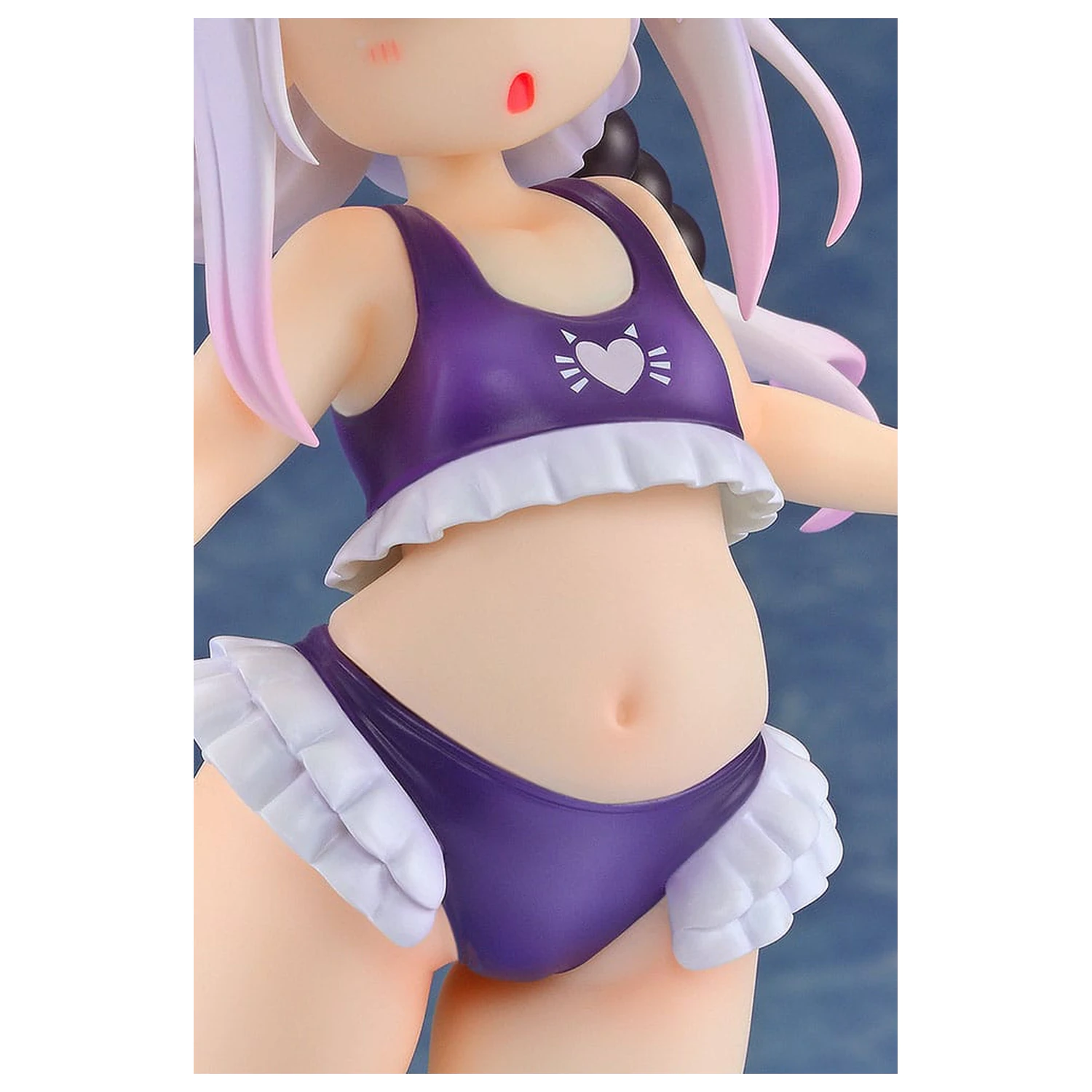 Miss Kobayashi's Dragon Maid Statuie din PVC 1/6 Kanna Kamui: Excited to Wear a Swimsuit at Home Ver. (Purple) 20 cm poza produsului