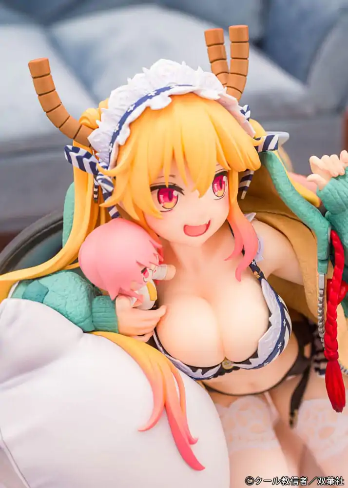 Miss Kobayashi´s Dragon Maid PVC Statueta 1/7 Tohru Dragon hoodie Ver. 15 cm poza produsului