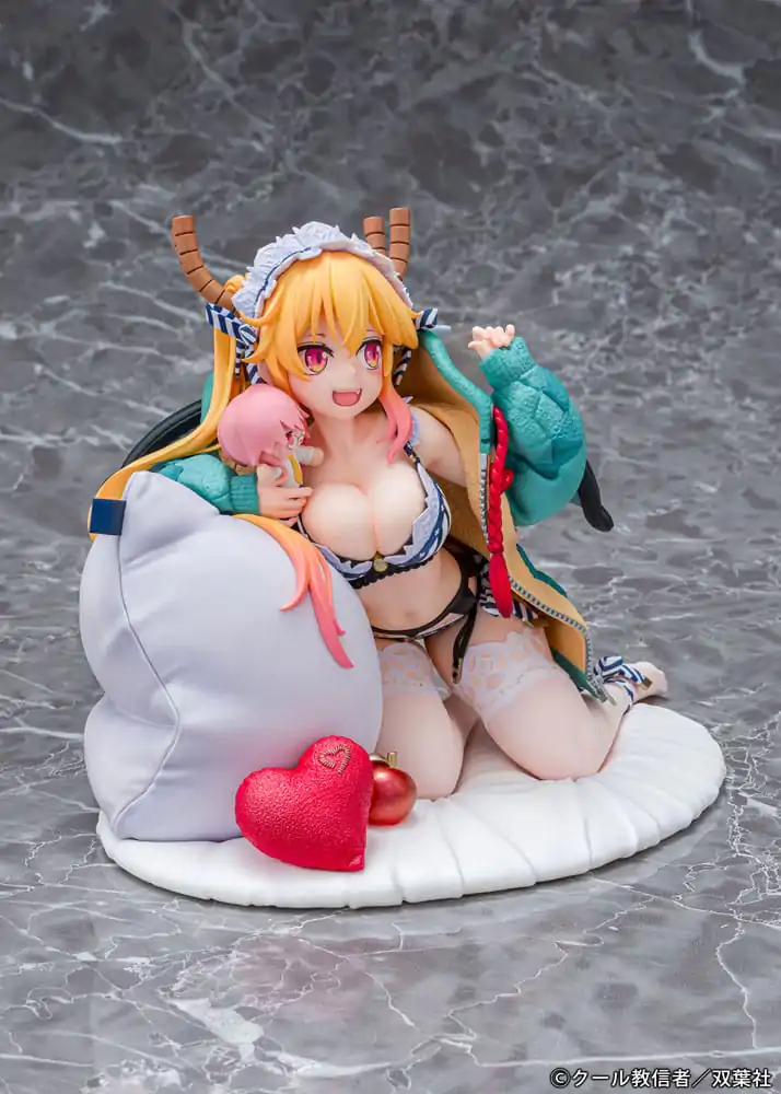 Miss Kobayashi´s Dragon Maid PVC Statueta 1/7 Tohru Dragon hoodie Ver. 15 cm poza produsului