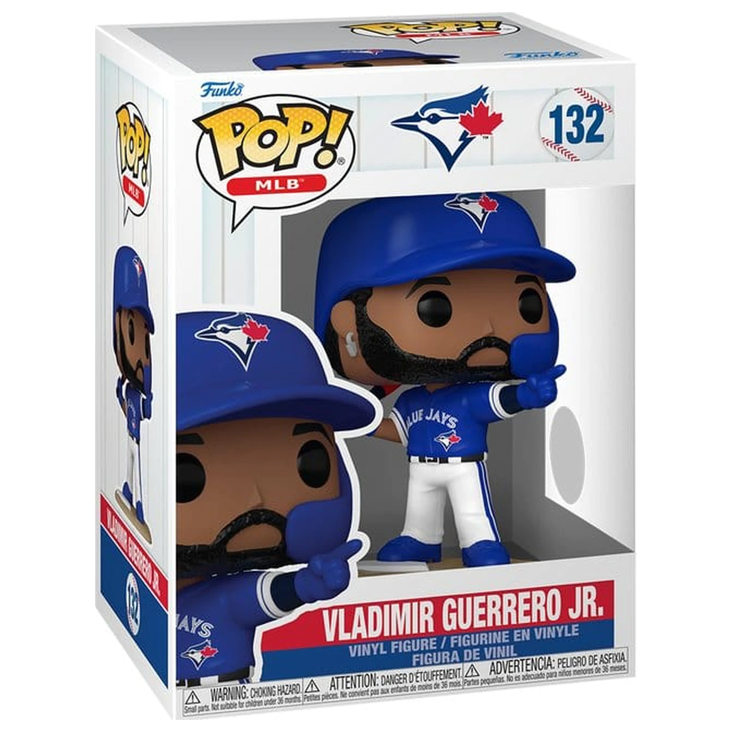 MLB Funko POP! Vinyl Figurina Blue Jays- Vladimir Guerrero Jr. (Blue Uniform) 9 cm poza produsului