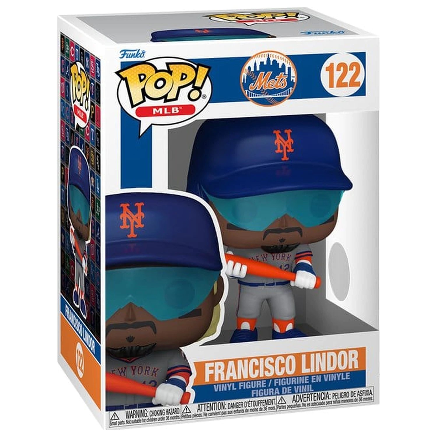 MLB Funko POP! Vinyl Figurina Mets- Francisco Lindor 9 cm poza produsului