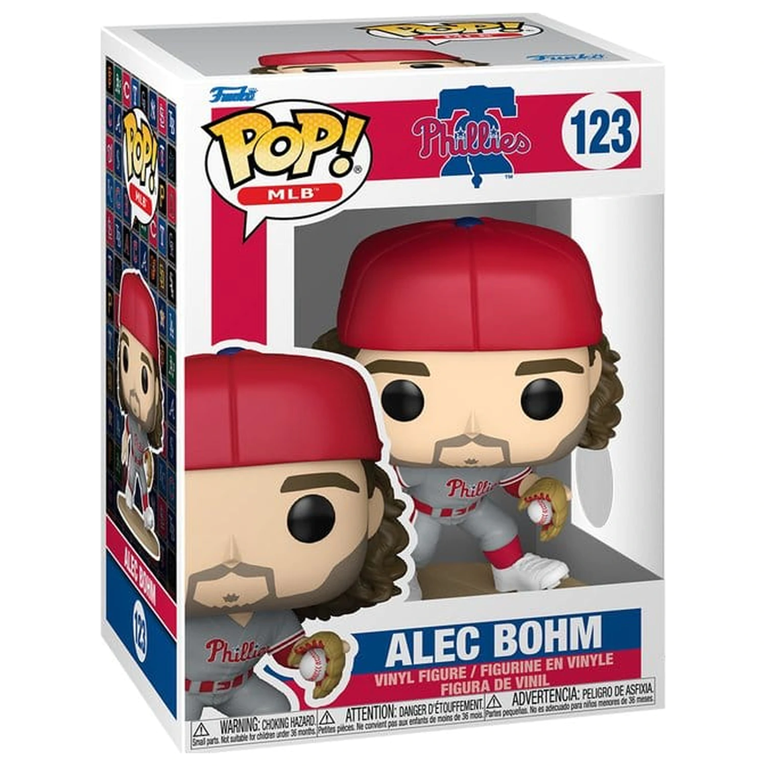 MLB Funko POP! Figurina de vinil Phillies- Alec Bohm 9 cm poza produsului