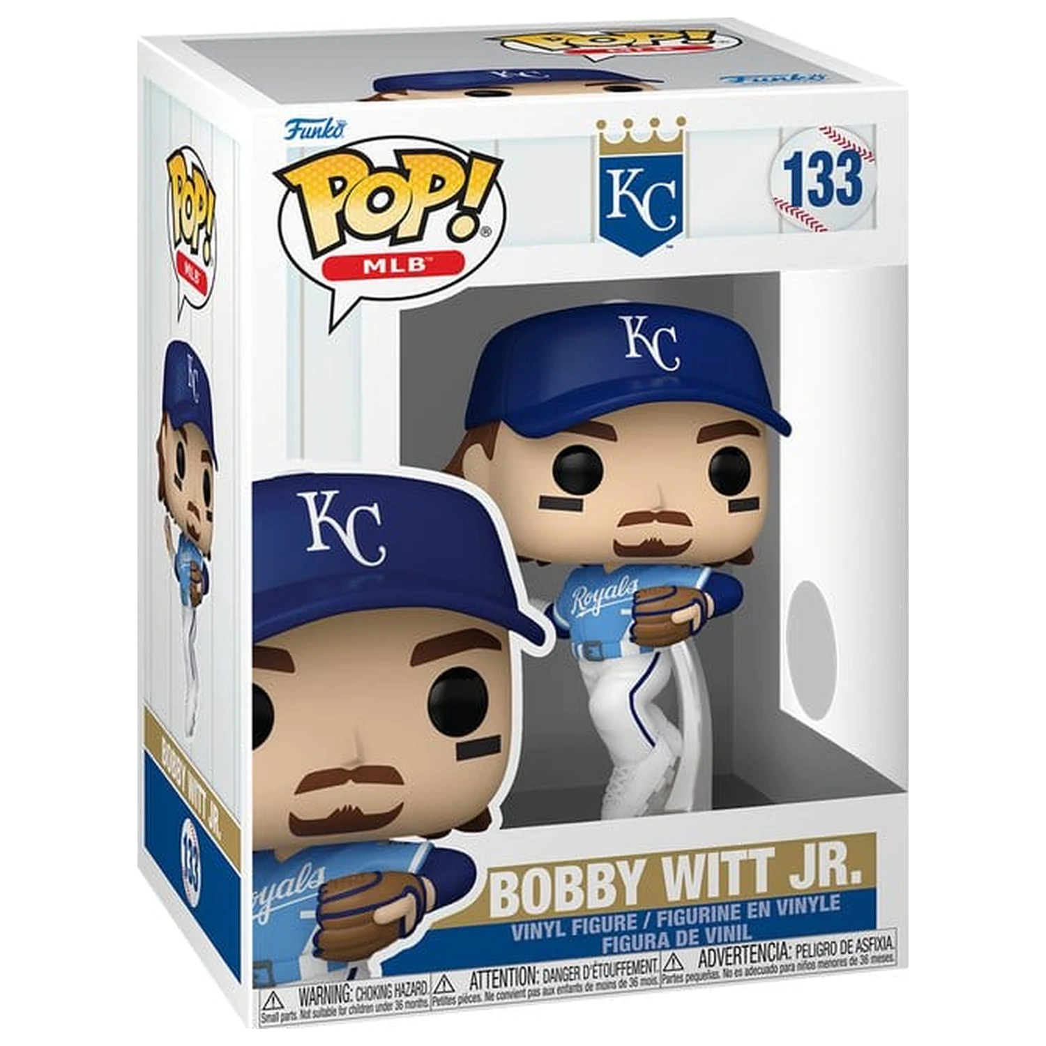 MLB Funko POP! Figurina de vinil Royals - Bobby Witt Jr 9 cm poza produsului