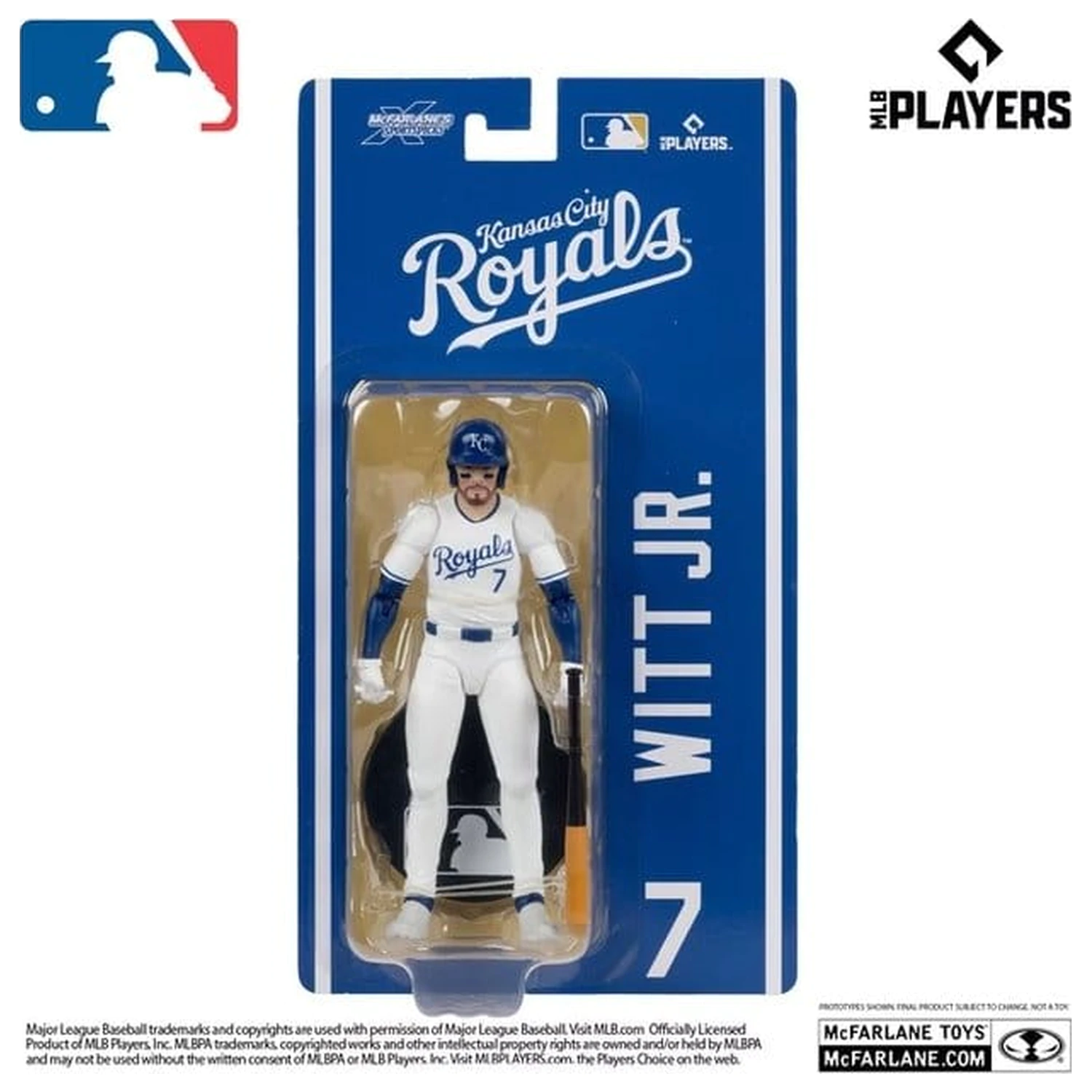 Figurina de actiune MLB McFarlane SportsPicks Bobby Witt Jr. (Kansas City Royals) 15 cm poza produsului