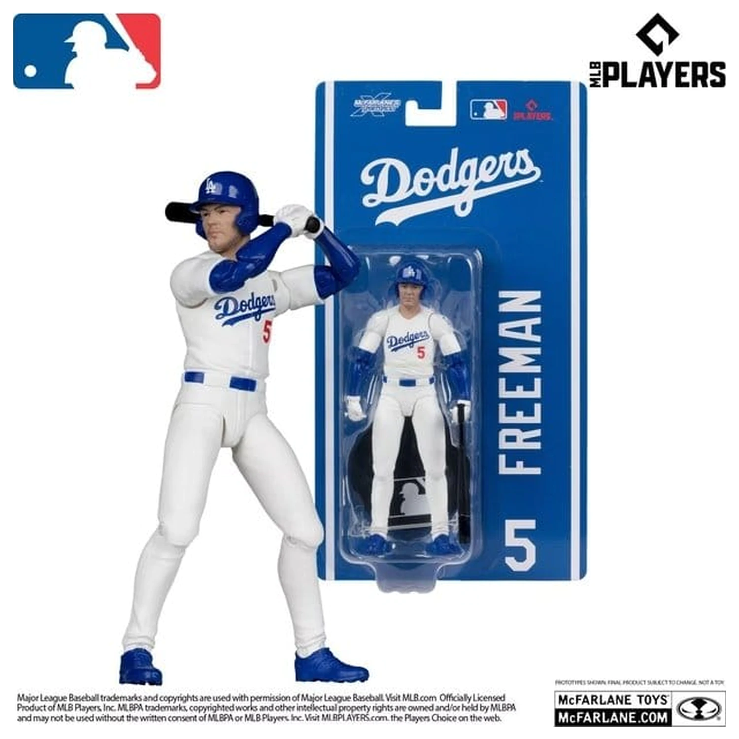 Figurina de actiune MLB McFarlane SportsPicks Freddie Freeman (Los Angeles Dodgers) 15 cm poza produsului