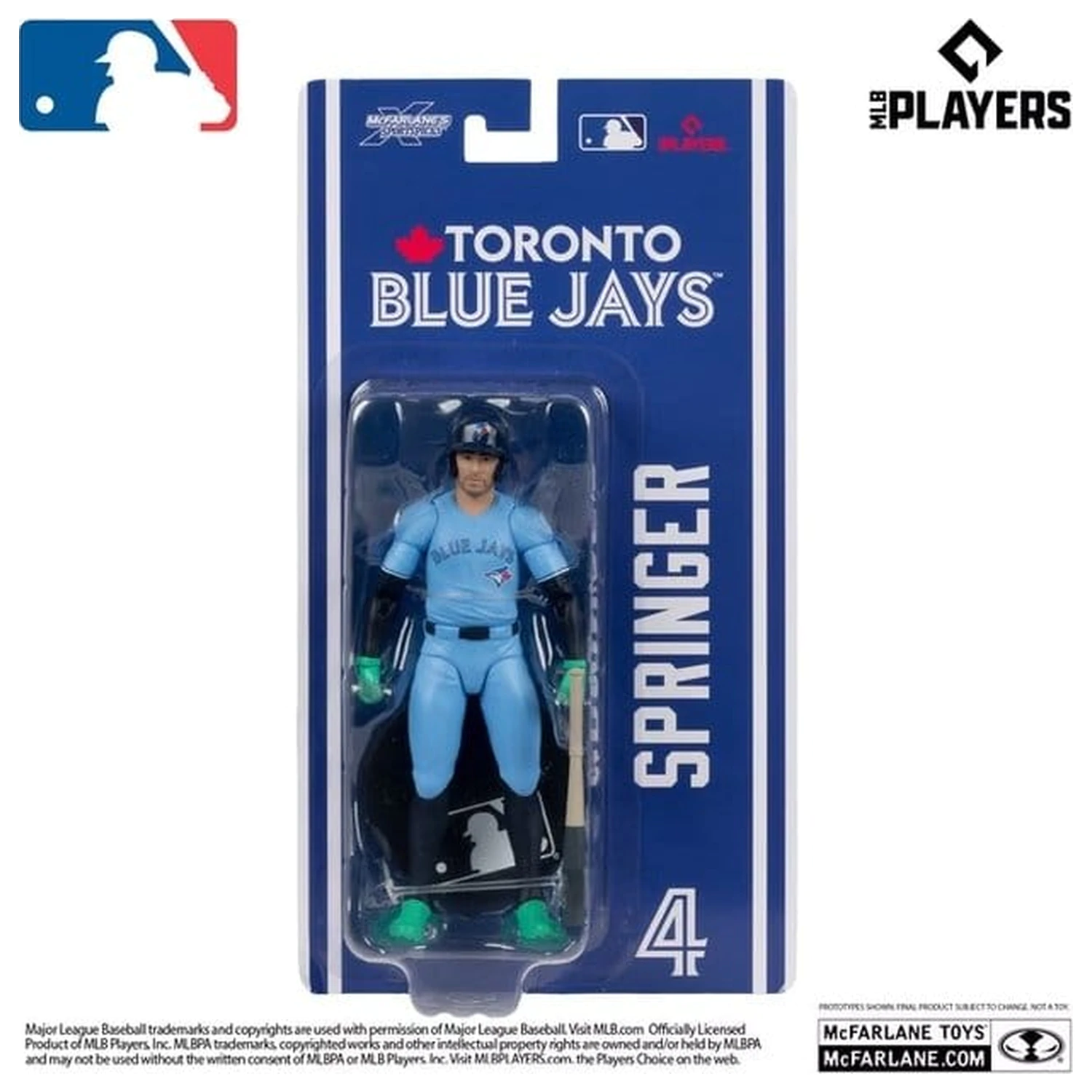 MLB McFarlane SportsPicks Figuring de actiune George Springer (Toronto Blue Jays) 15 cm poza produsului