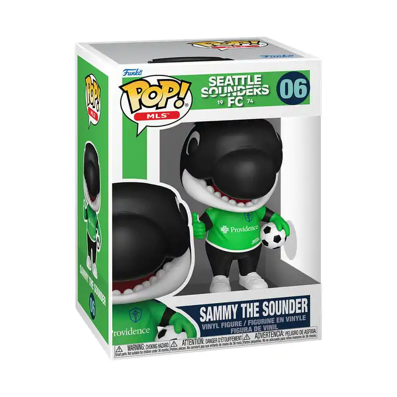 MLS Funko POP! Figurina de vinil Sports Sounders- Sammy the Sounder 9 cm poza produsului