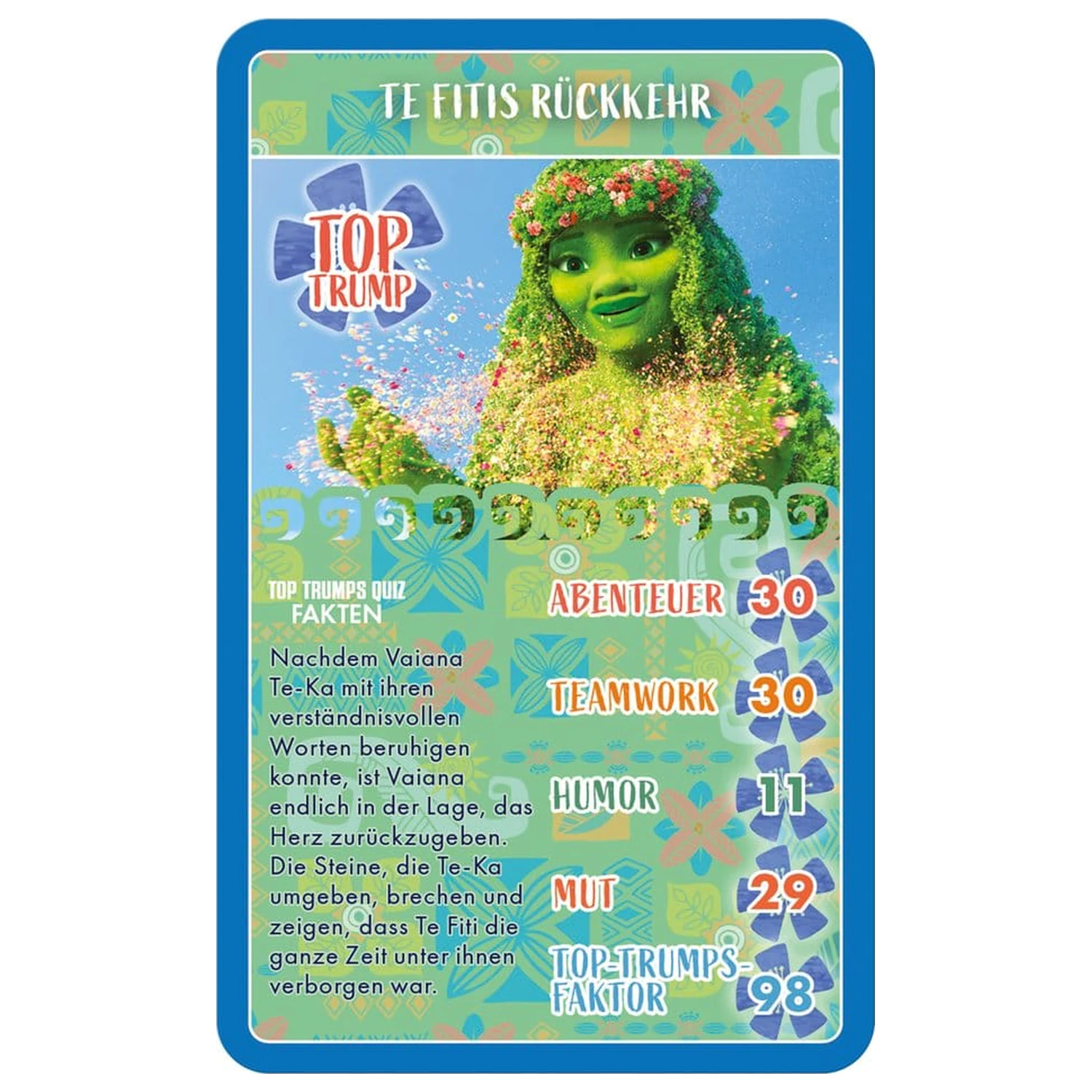 Moana Card Game Top Trumps *German Version* poza produsului