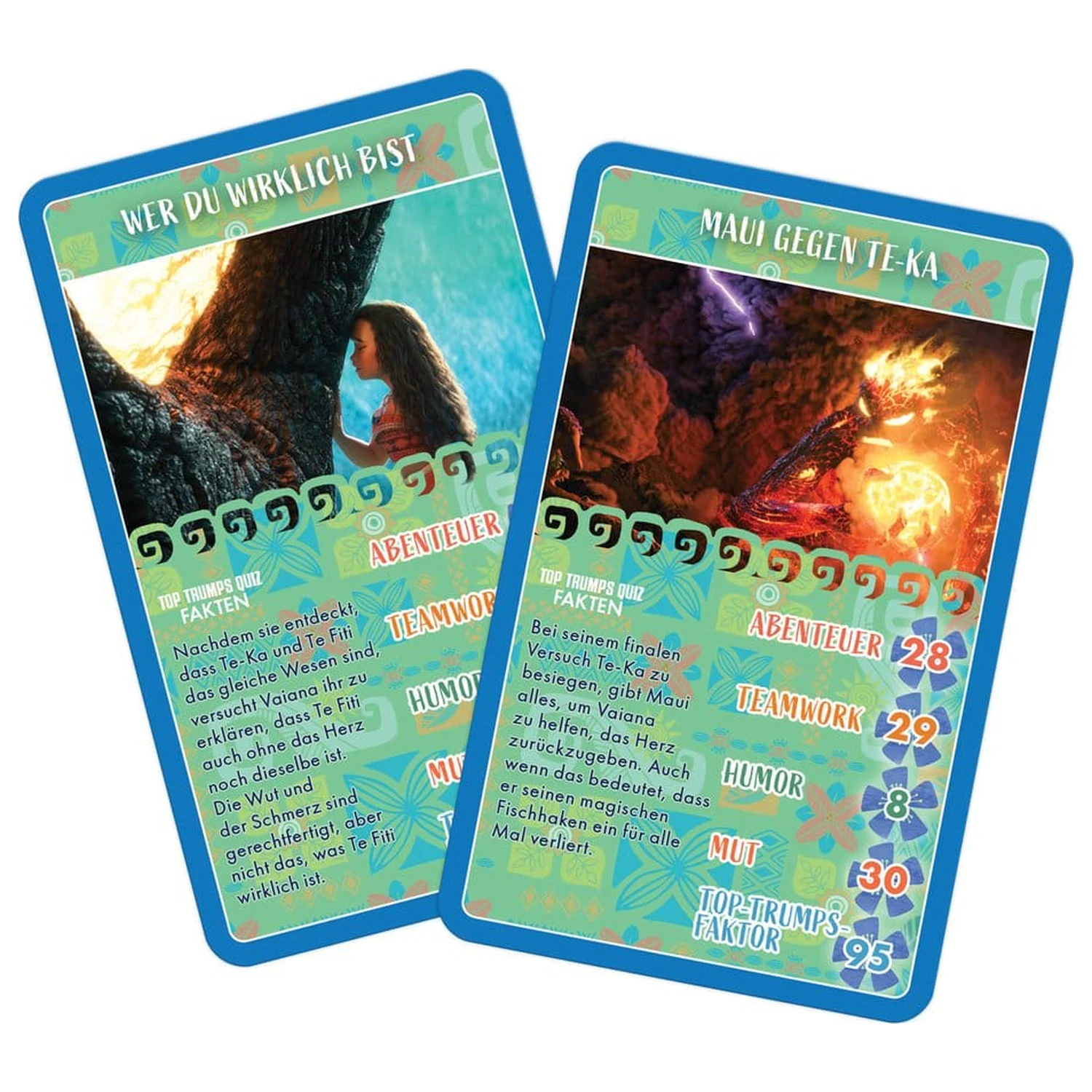 Moana Card Game Top Trumps *German Version* poza produsului