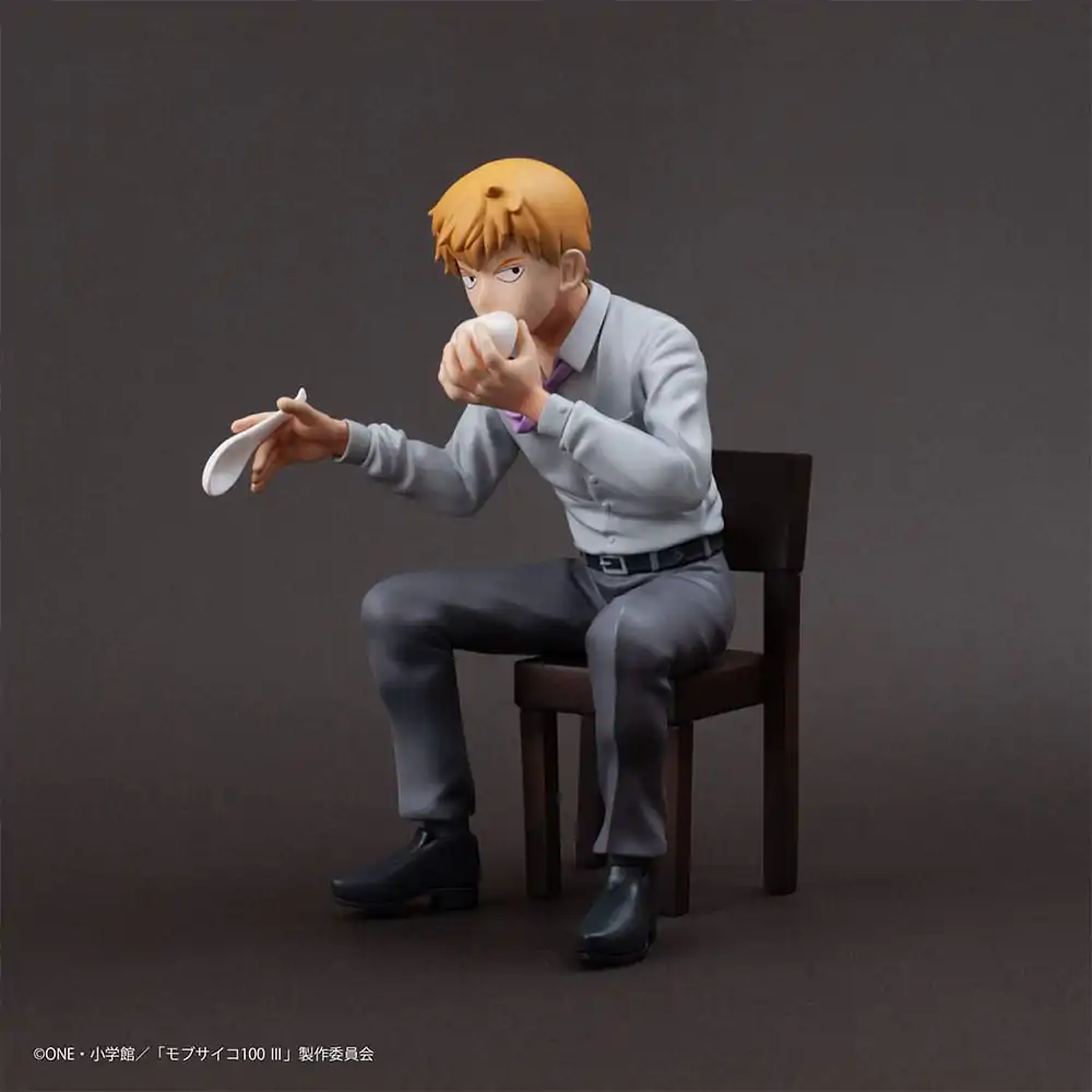 Mob Psycho 100 III x Bunbougu Cafe 2022 Statuie PVC Arataka Reigen 14 cm poza produsului