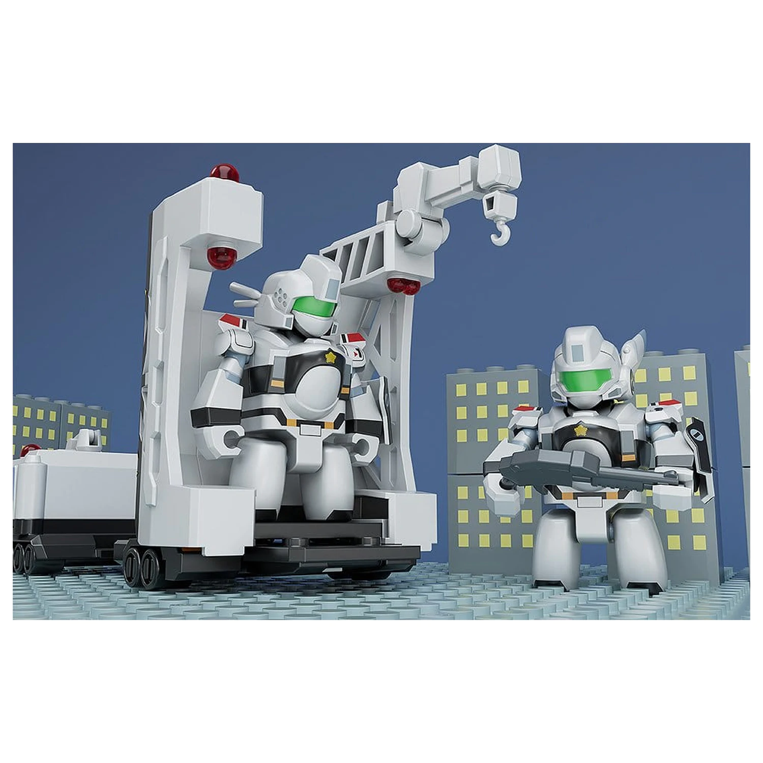 Mobile Police Patlabor Brickroid Figurina de Actiune AV-98 Ingram Unit 1 5 cm poza produsului