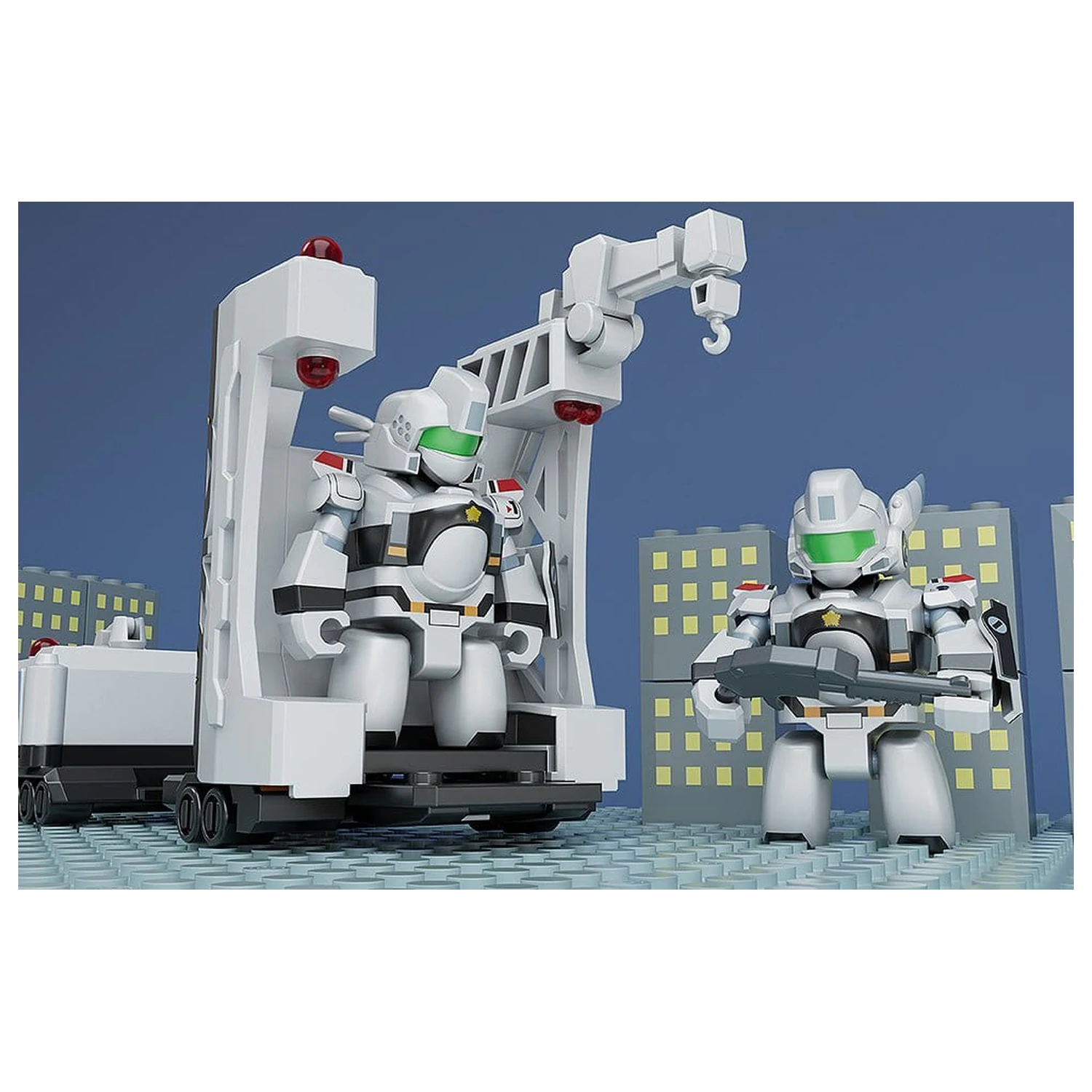 Mobile Police Patlabor Brickroid figurină de acțiune AV-98 Ingram Unit 2 5 cm poza produsului