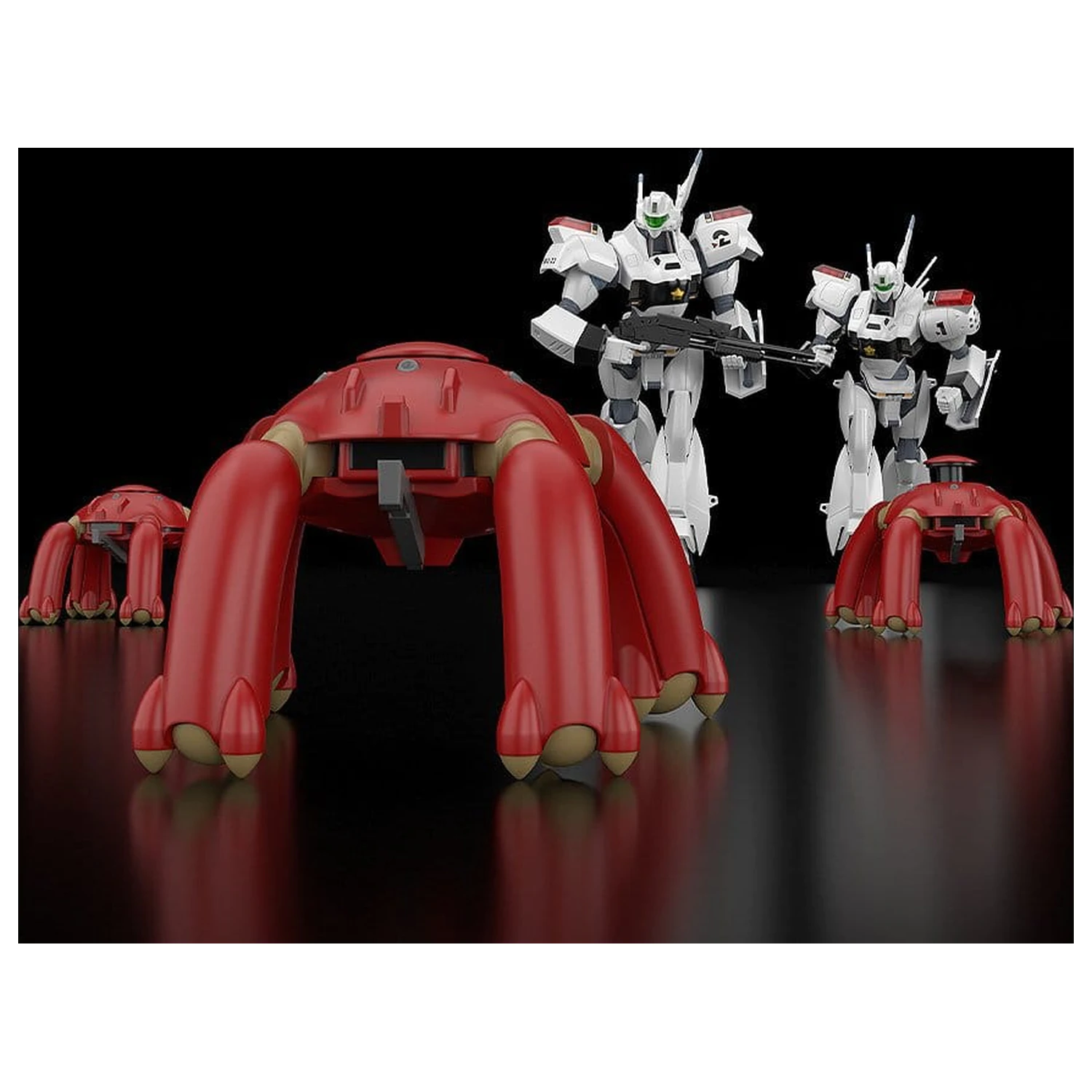 Mobile Police Patlabor Moderoid Model Kits Hercules 21 & ASV99 Boxer: Alternate Ver. & Cardia Set poza produsului