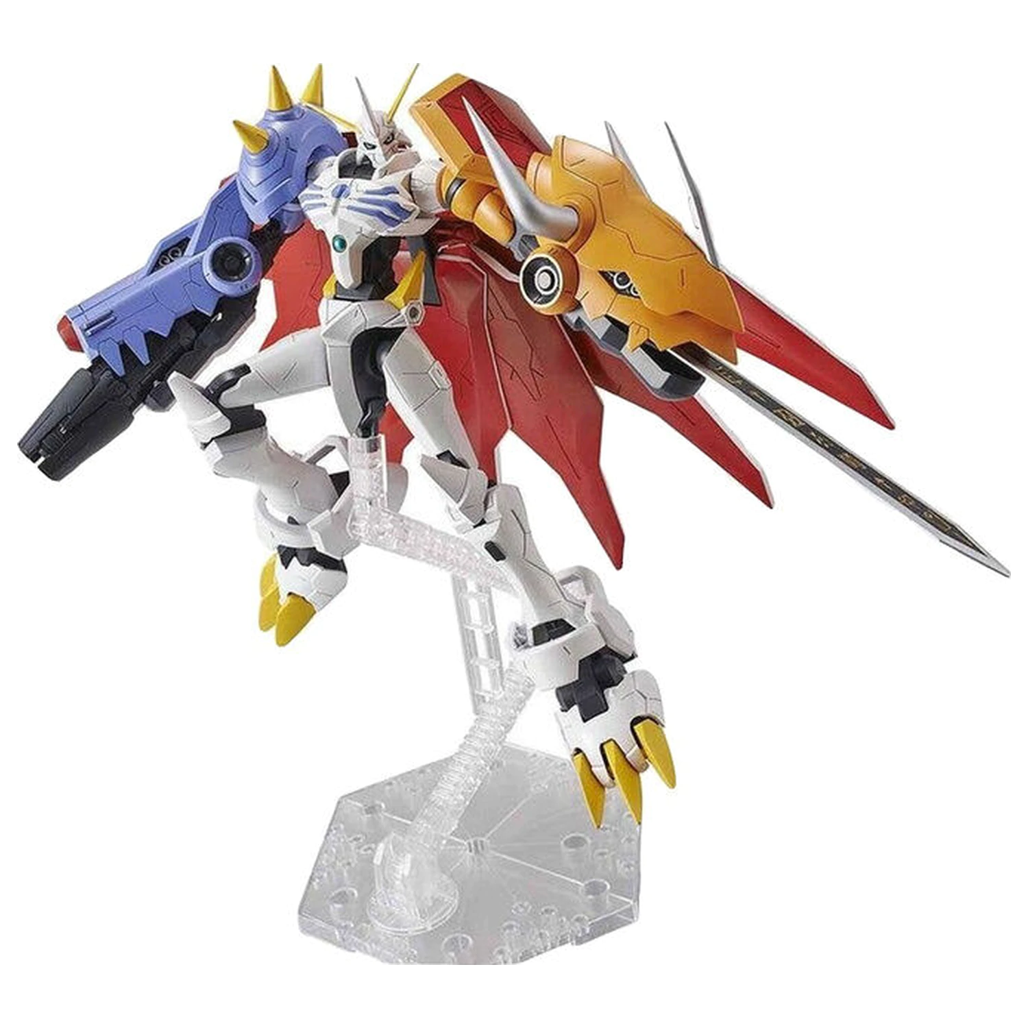 Mobile Suit Digimon Omegamon Rise Amplified model kit figurina poza produsului